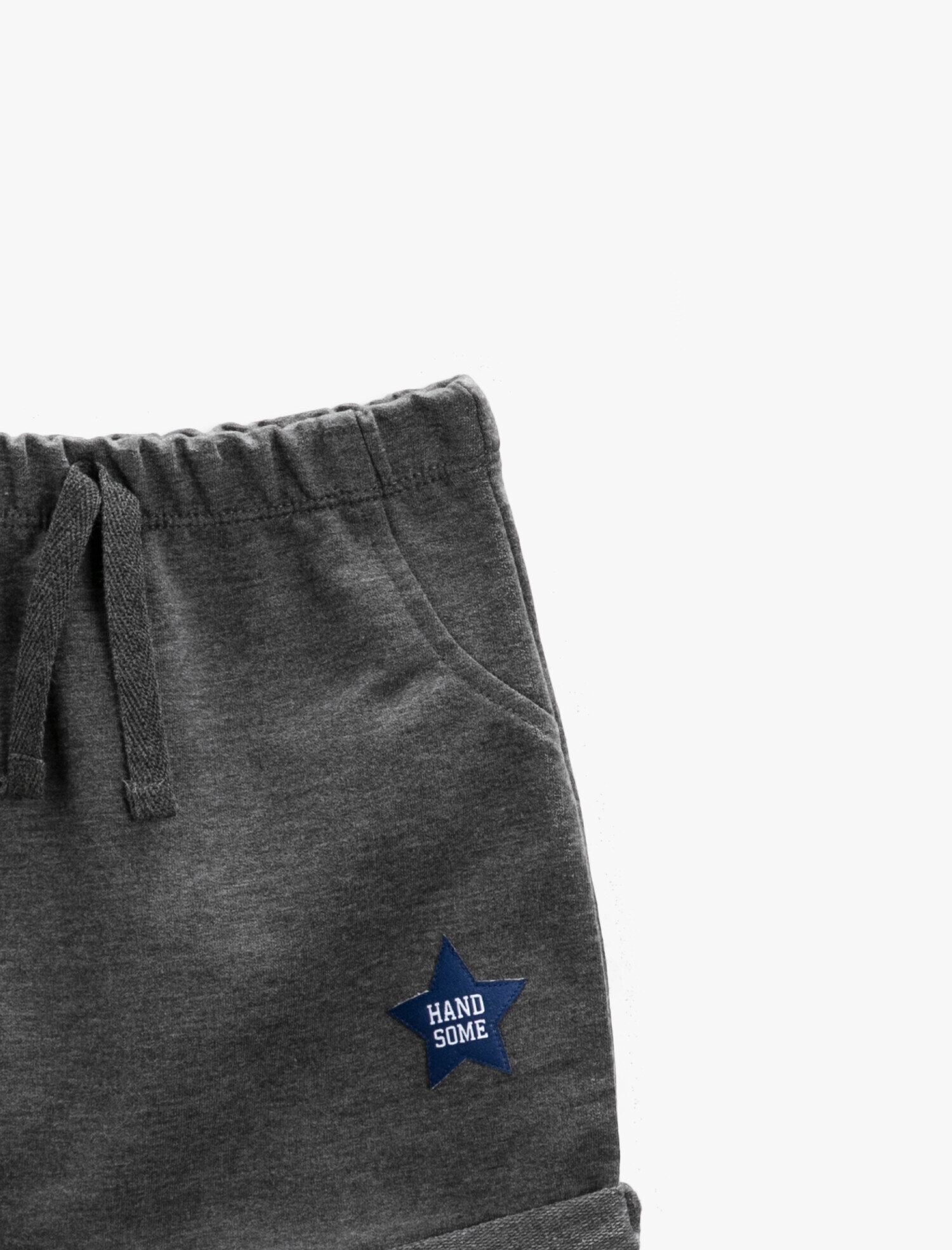  Erkek Bebek Şort Pamuklu Amblemli