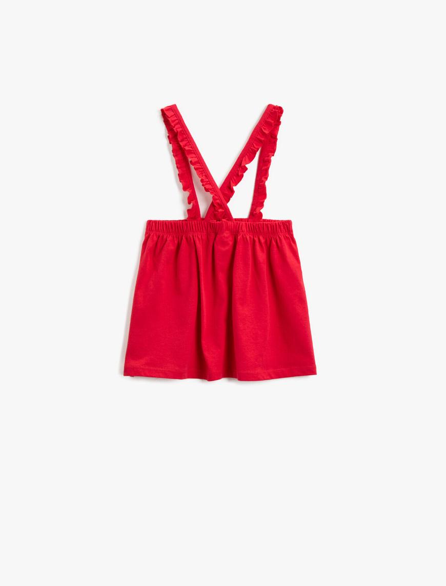  Kız Bebek Minnie Mouse Takım Lisanslı Pamuklu
