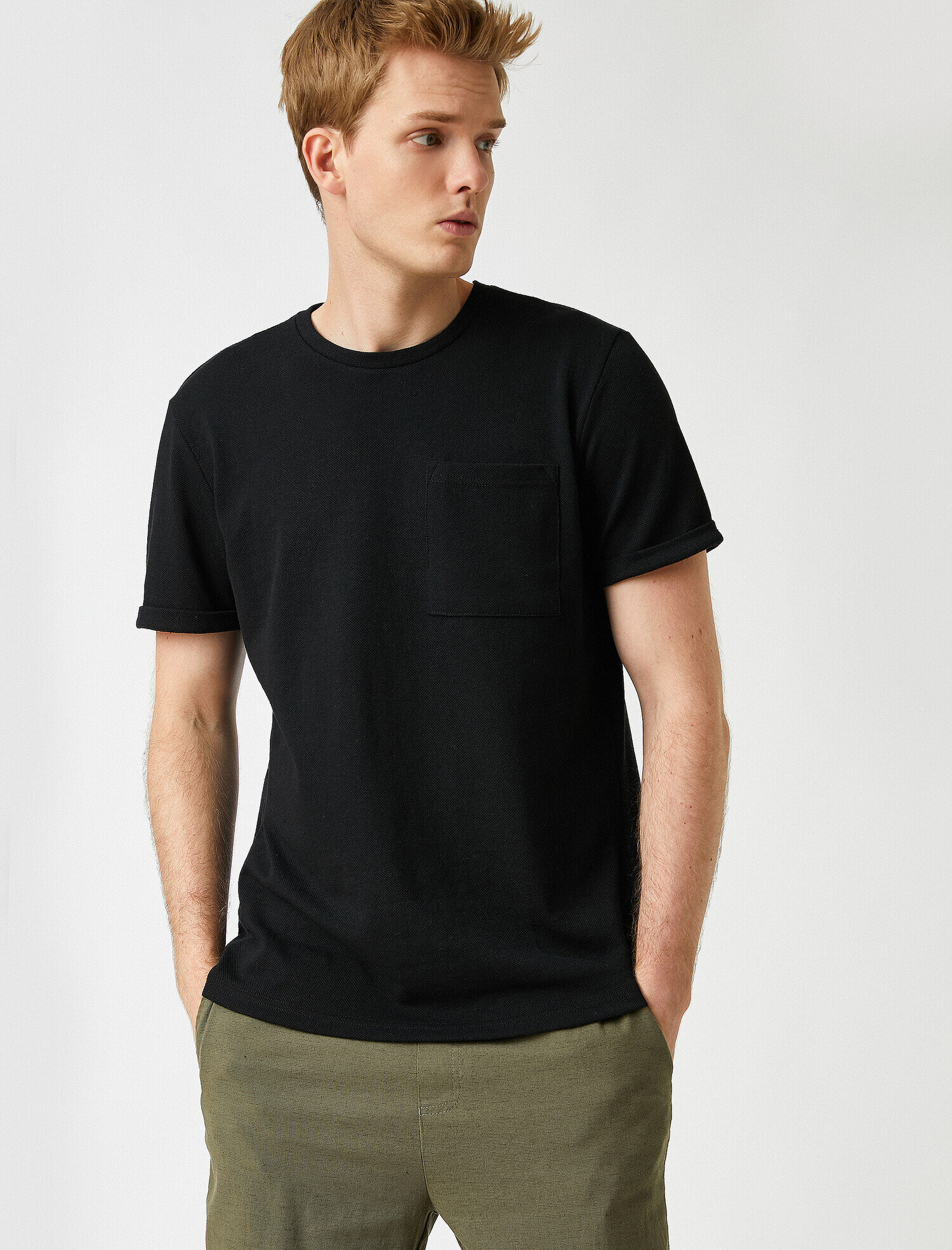   Oversize Cepli Basic Tişört