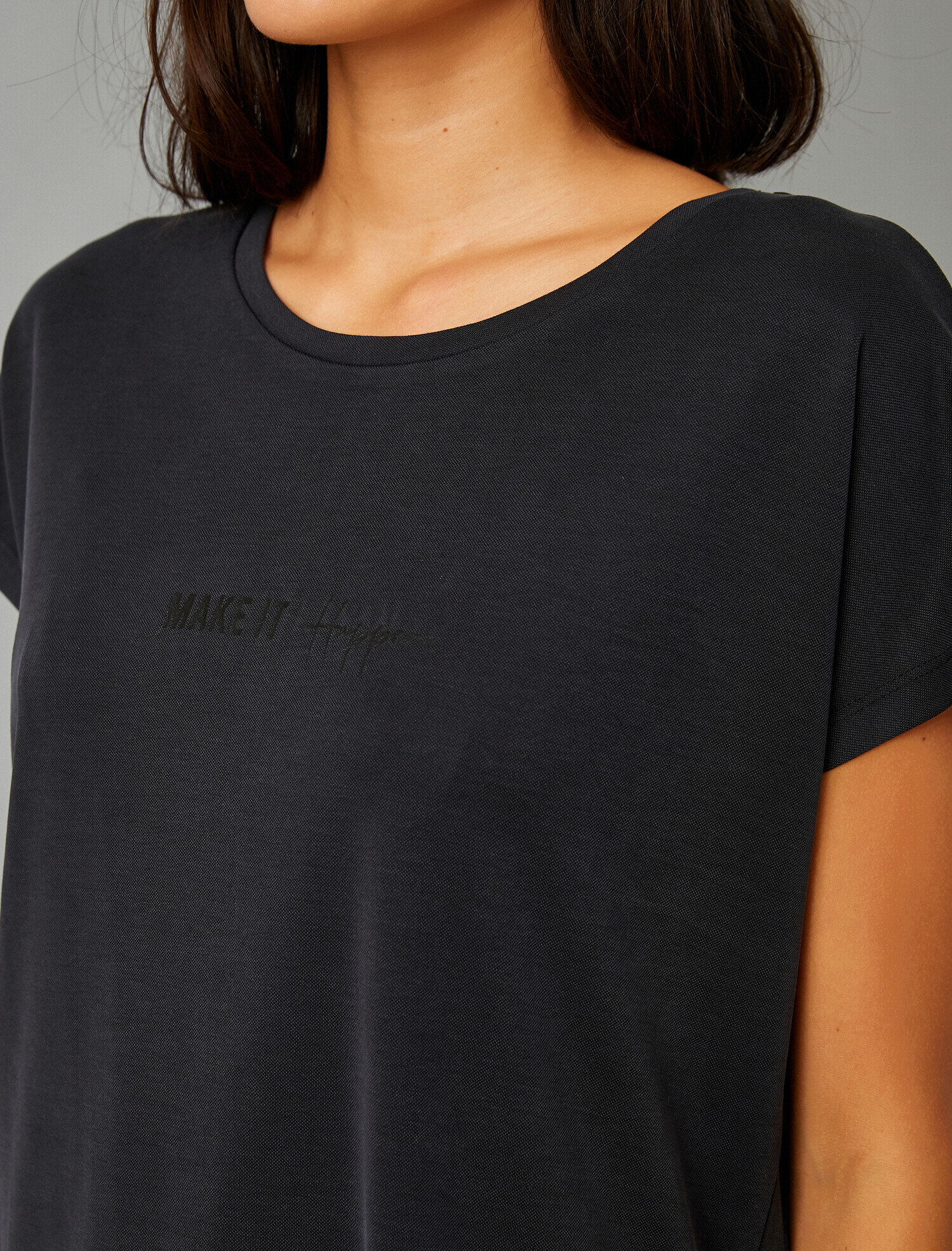   Slogan Baskılı Tişört