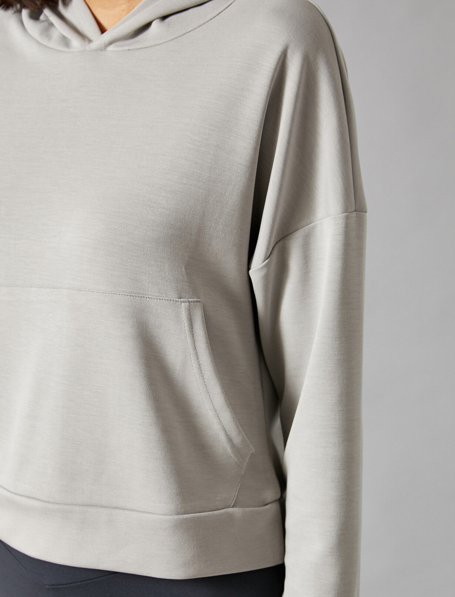   Kapüşonlu Sweatshirt Cepli