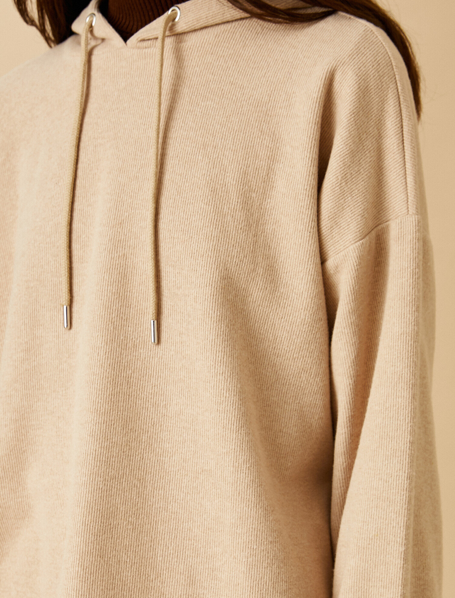   Pamuklu Kapüşonlu Sweatshirt