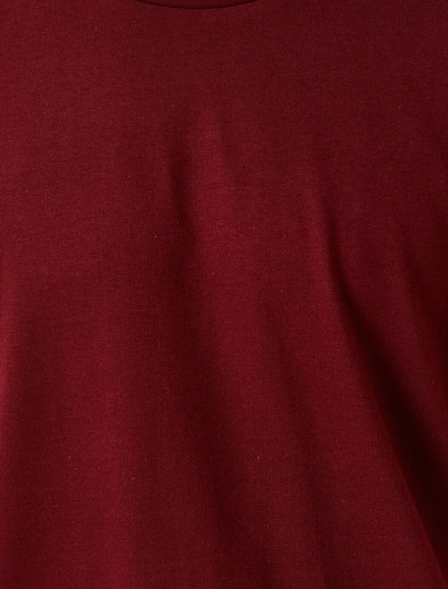   Bisiklet Yaka Tişört Pamuklu