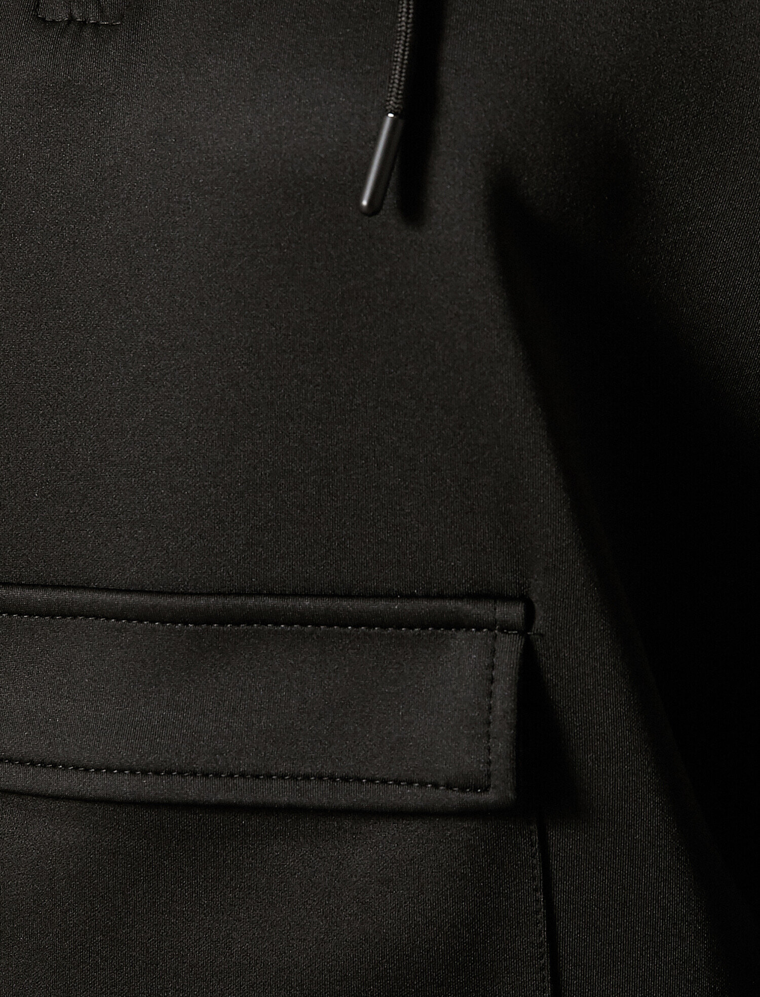   Kapüşonlu Fermuarlı Sweatshirt Uzun Kollu Cepli