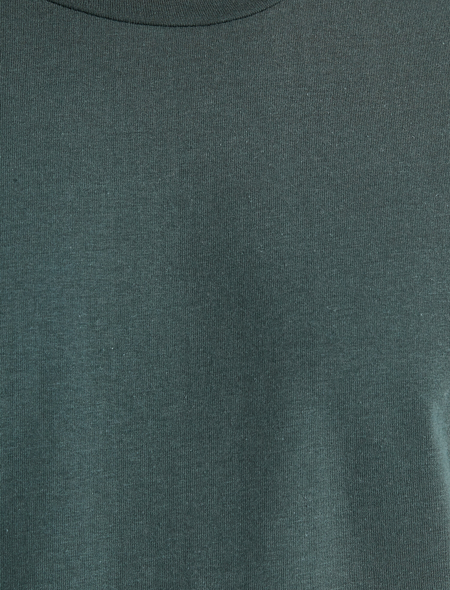   Bisiklet Yaka Tişört Pamuklu