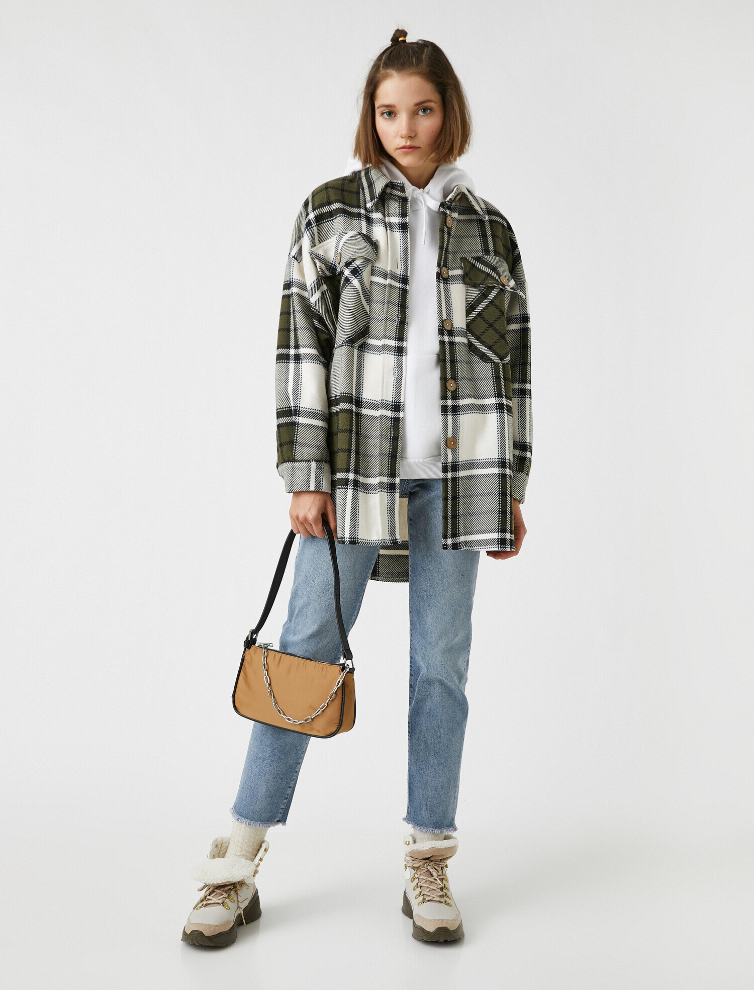  Kadın Zincirli Omuz Çantası