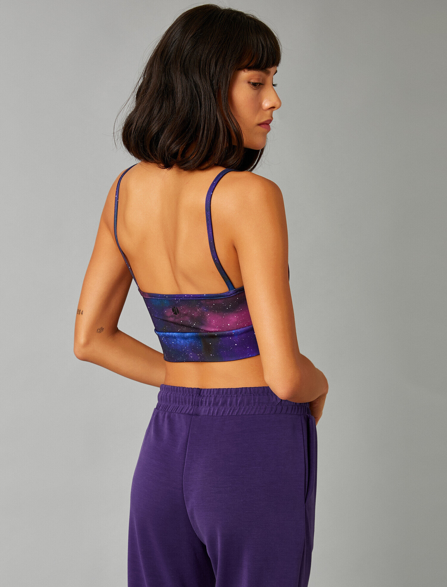   Desenli Sporcu Sütyeni