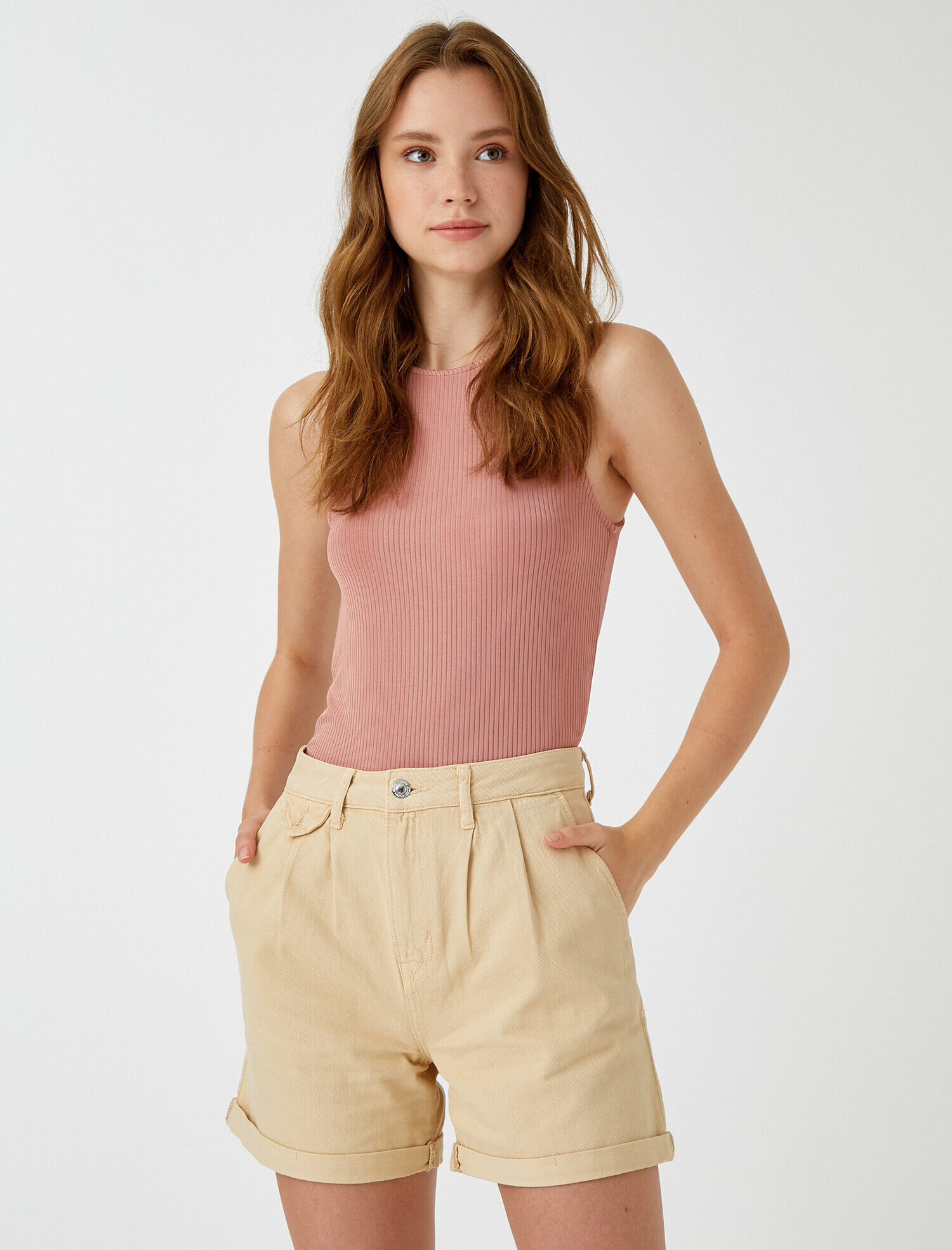Fitilli Atlet Halter Yaka