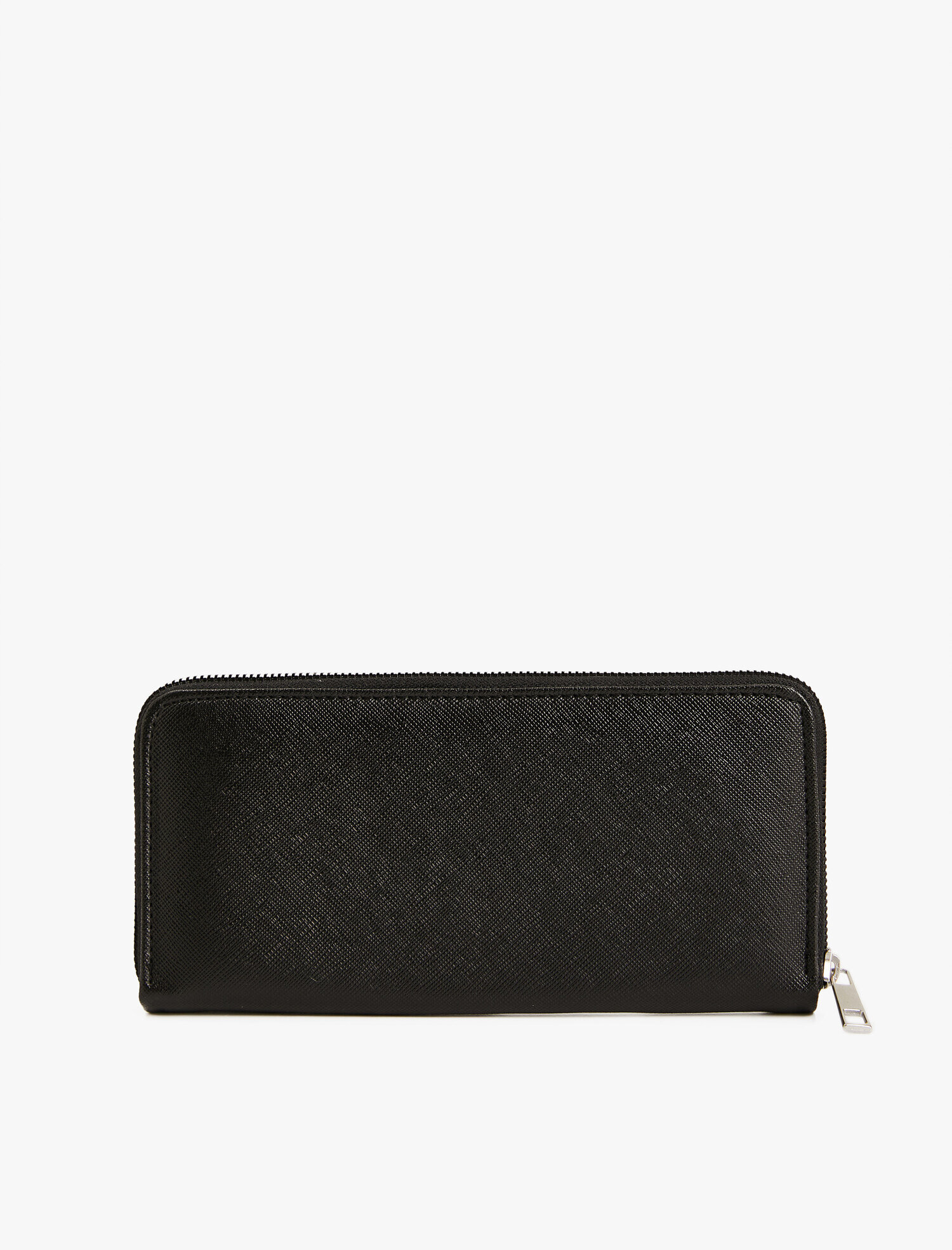  Kadın Dikdörtgen Fermuarlı Renk Bloklu Cüzdan