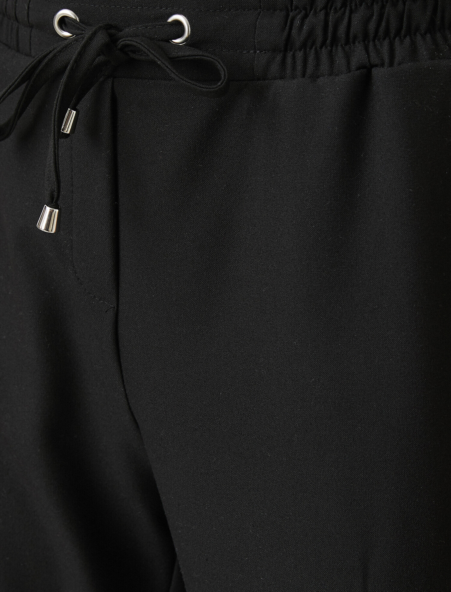   Beli Bağlamalı Pantolon Rahat Kesim