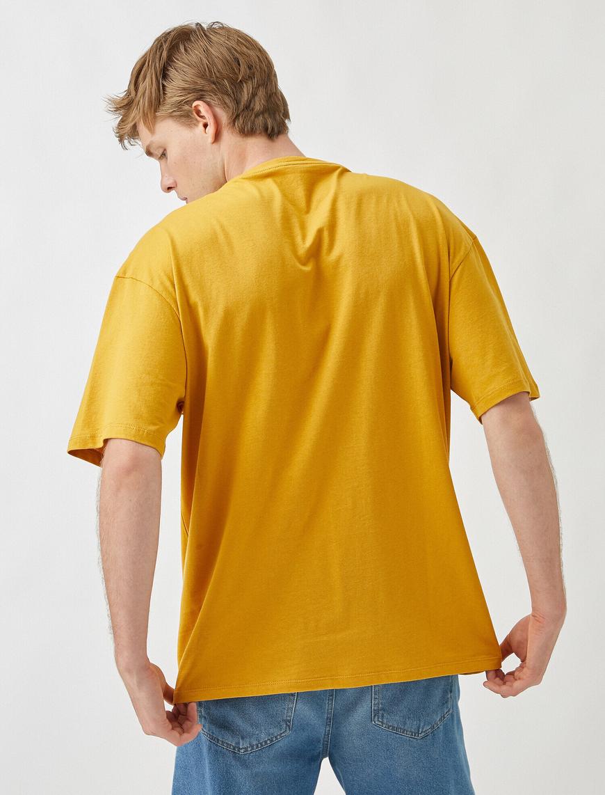   Pamuklu Oversize Tişört