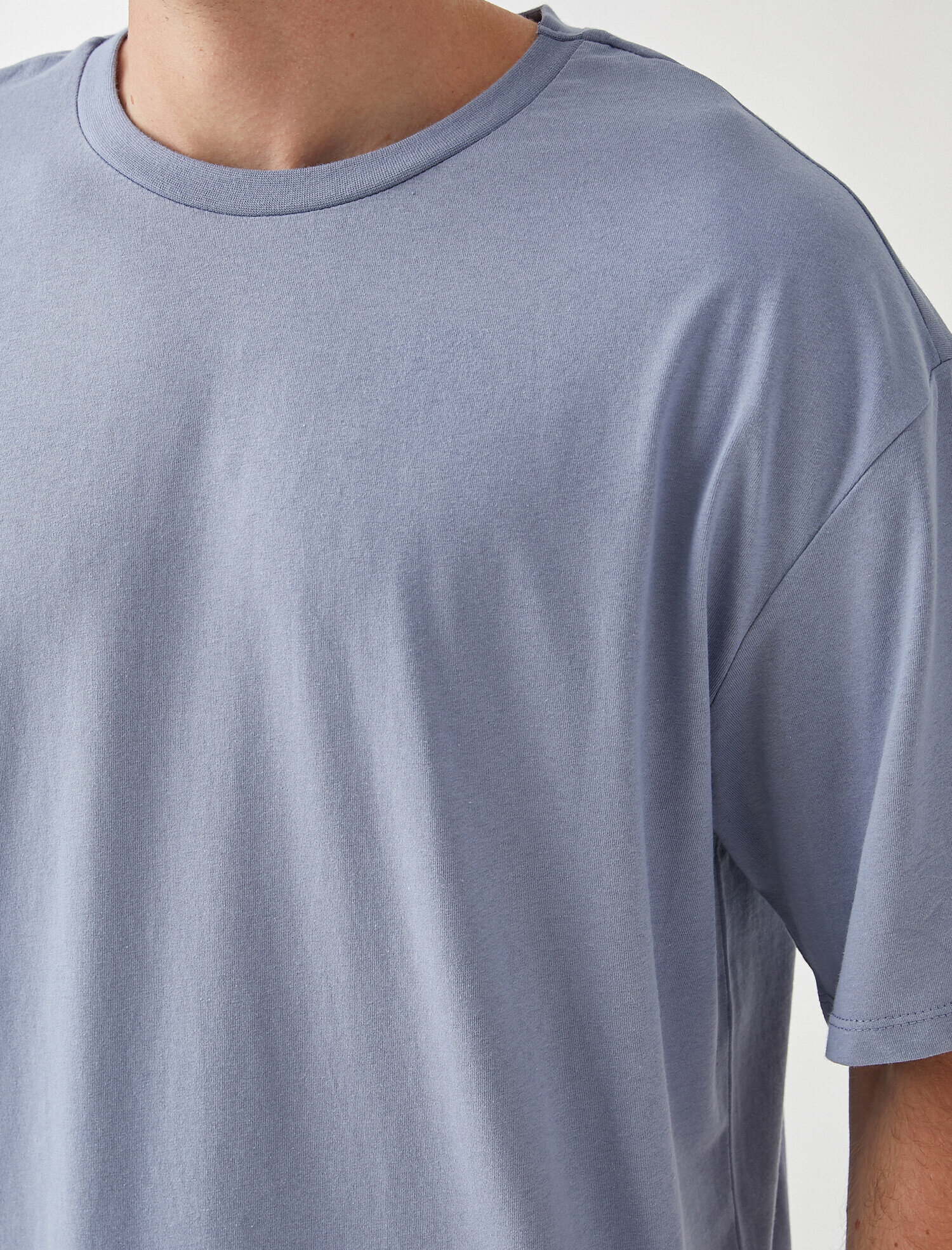   Pamuklu Oversize Tişört