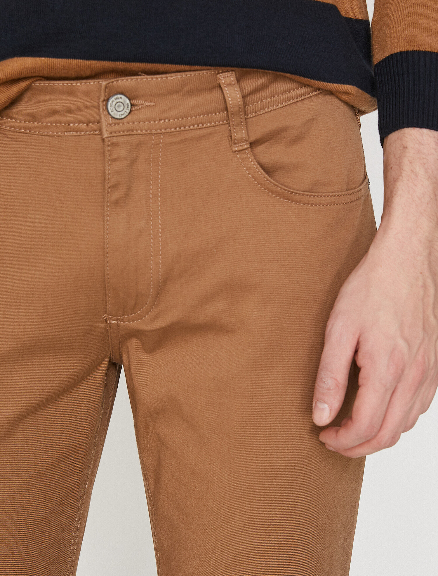   Cep Detaylı Pantolon