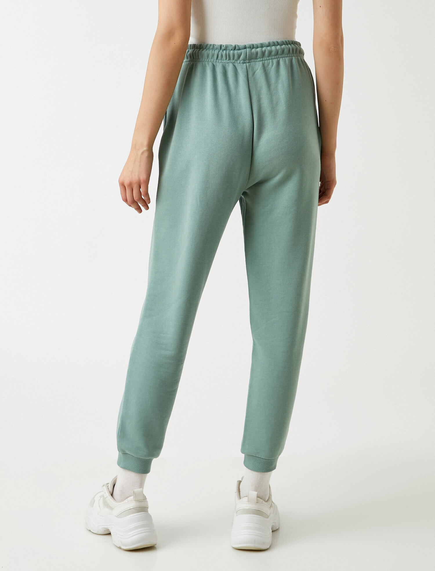   Beli Bağlamalı Eşofman Altı Cepli