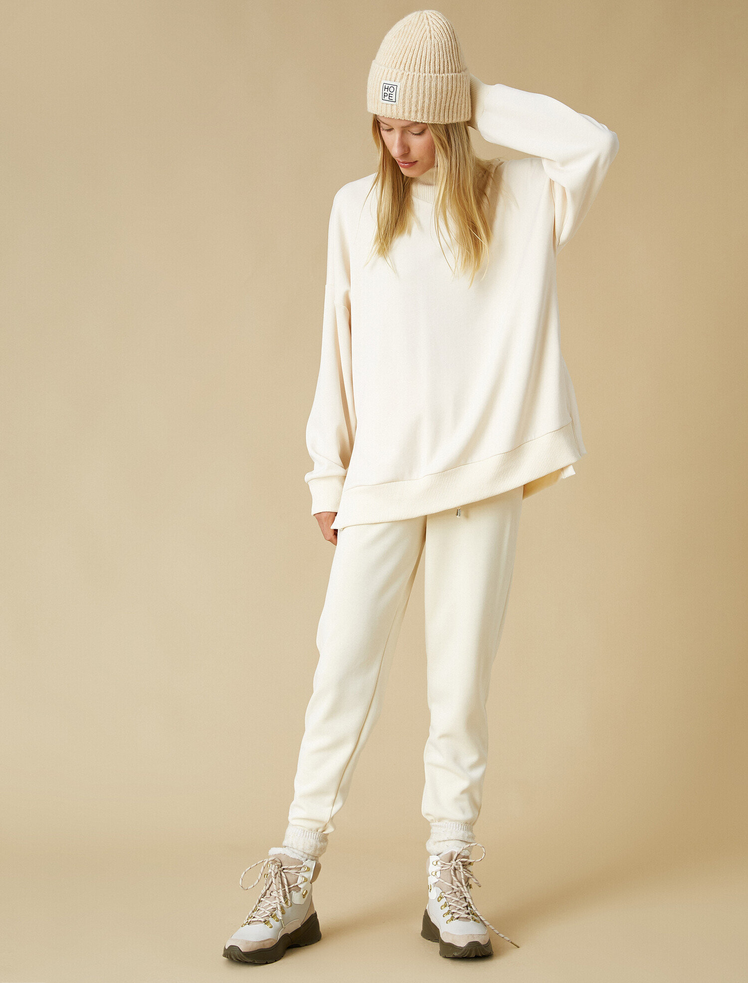 Normal Bel Basic Eşofman Altı Duble Paça