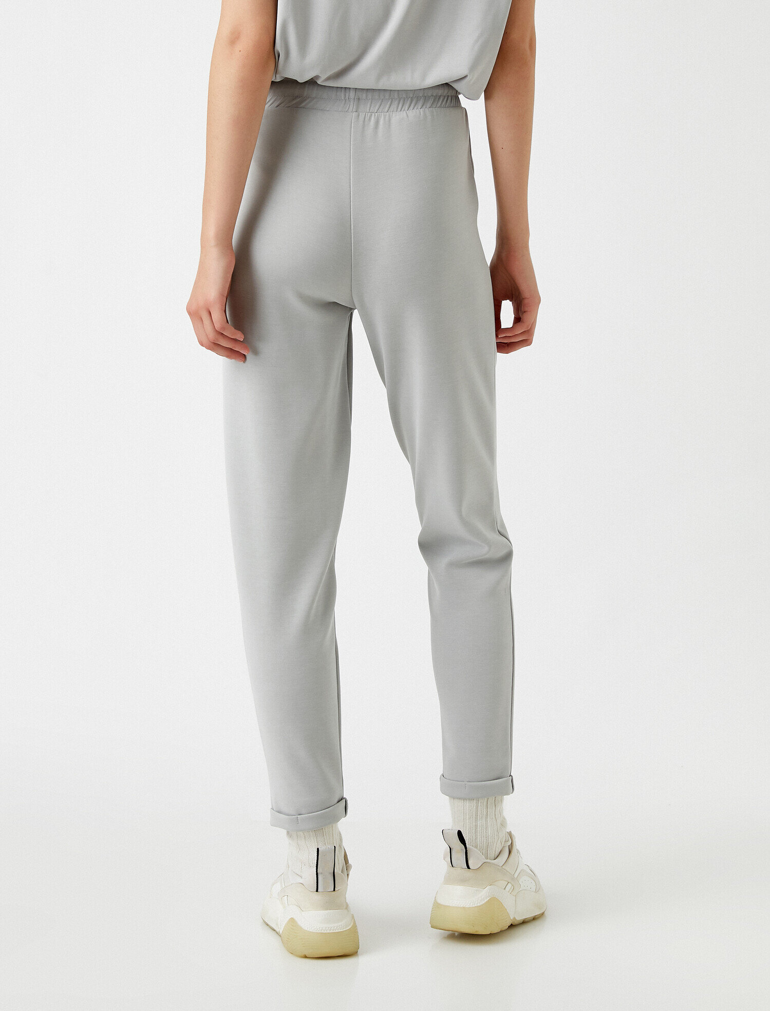   Normal Bel Basic Eşofman Altı Duble Paça