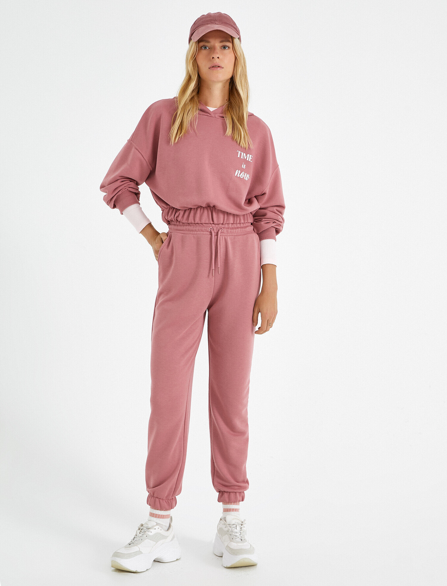   Jogger Eşofman Altı Belden Bağlamalı