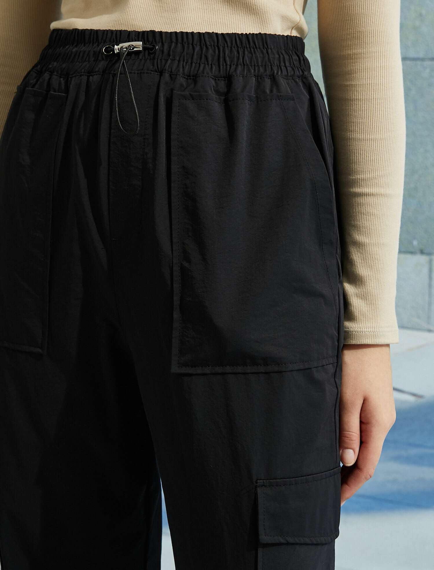   Beli Lastikli Kargo Pantolon