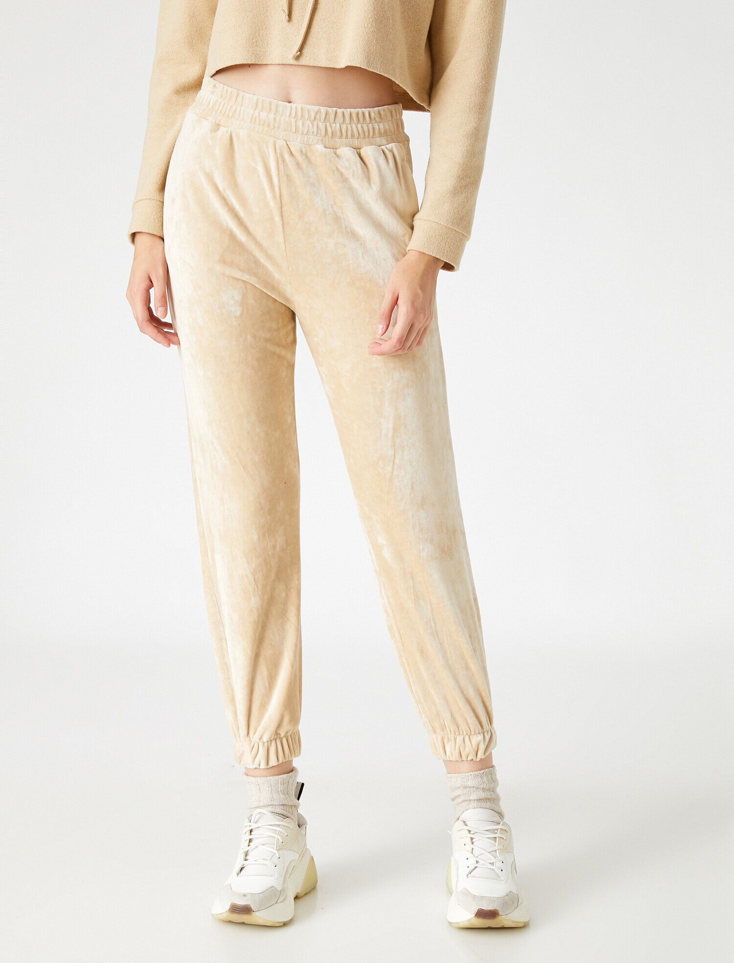 Beli Lastikli Jogger Eşofman Altı