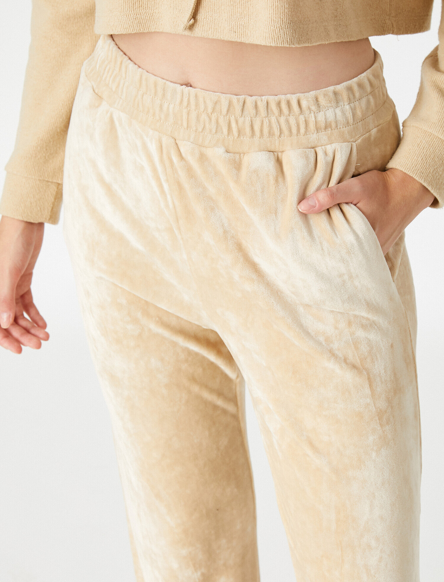 Beli Lastikli Jogger Eşofman Altı