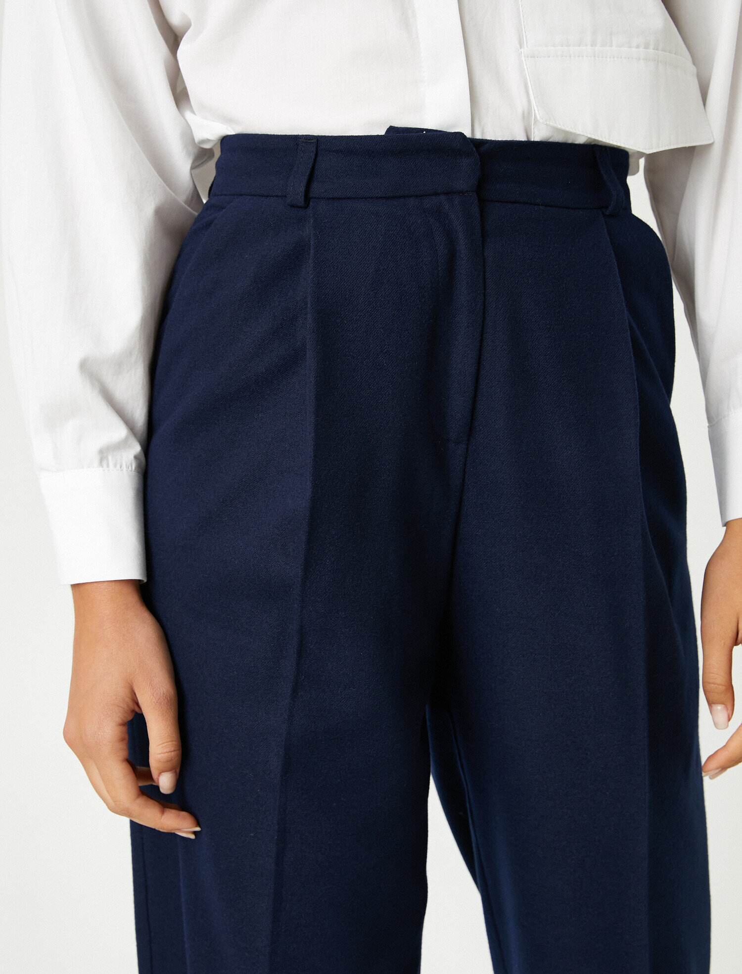   Geniş Paça Kumaş Pantolon