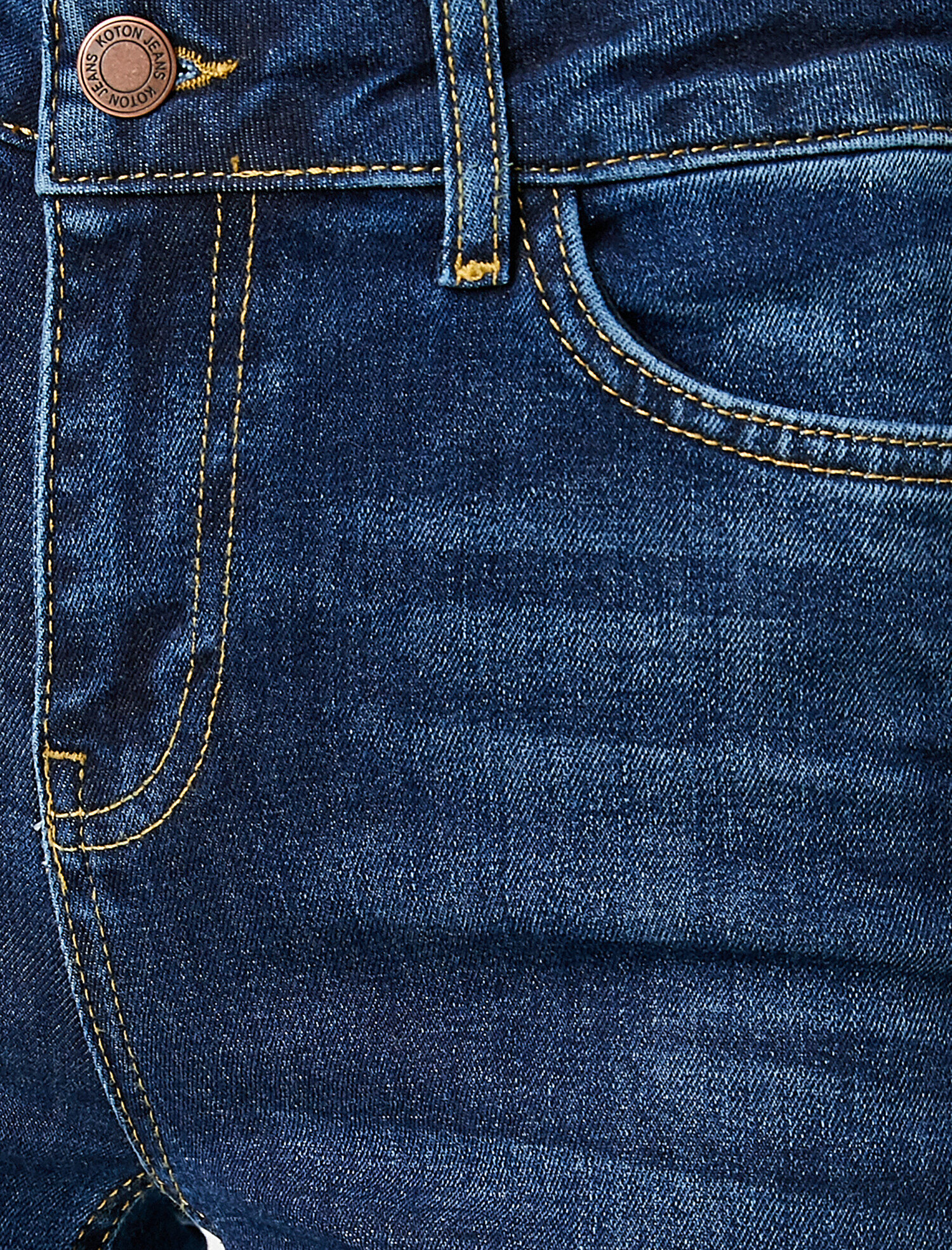   Yüksek Bel İspanyol Paça Kot Pantolon