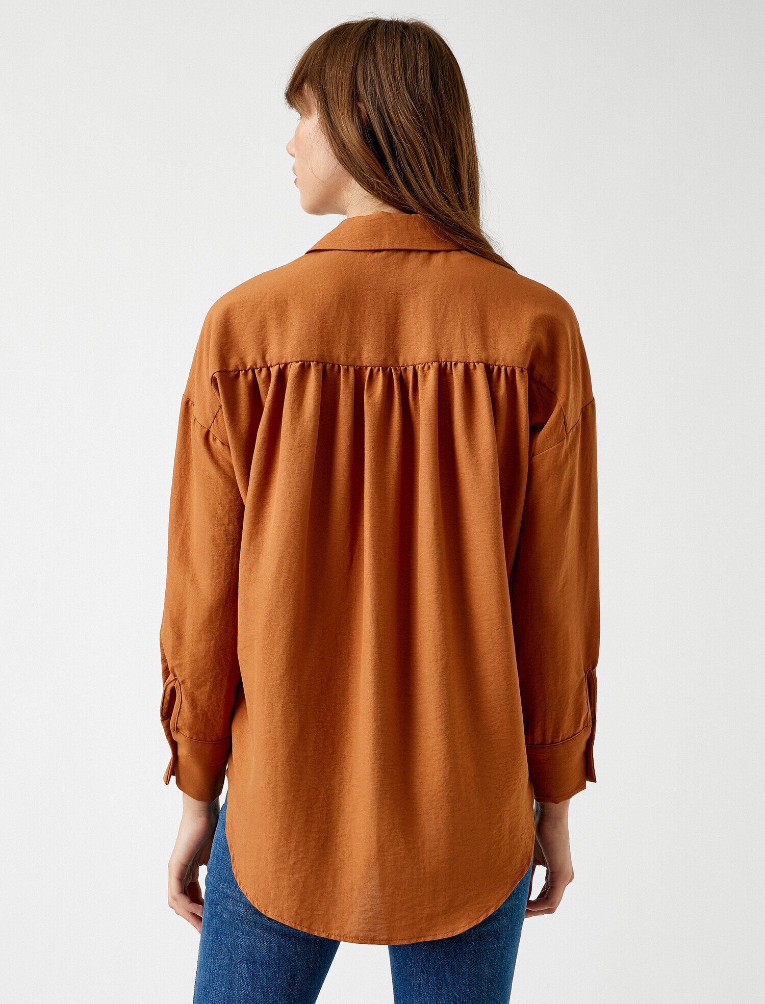   Uzun Kollu Gömlek Gizli Patlı