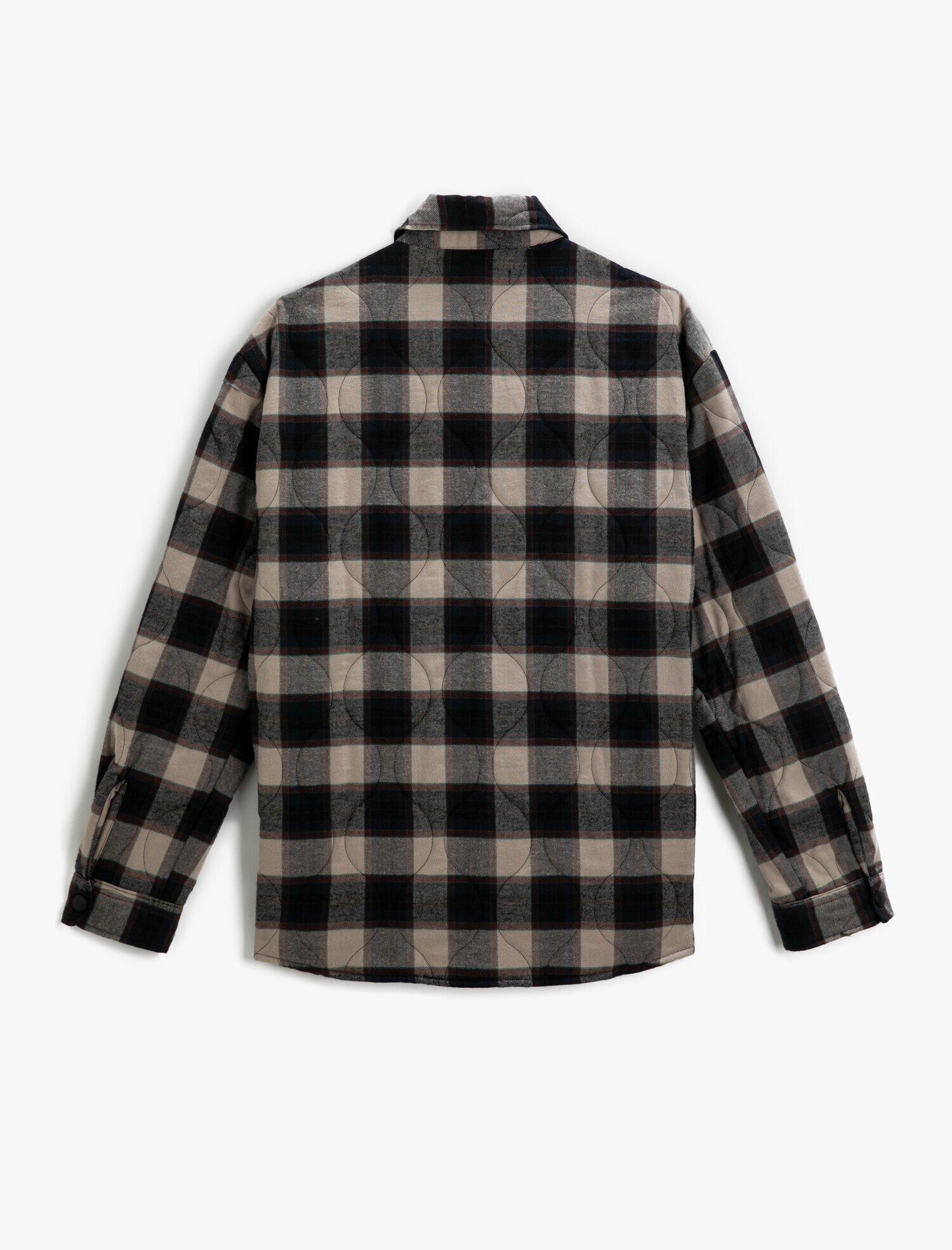   Kareli Ceket Pamuklu