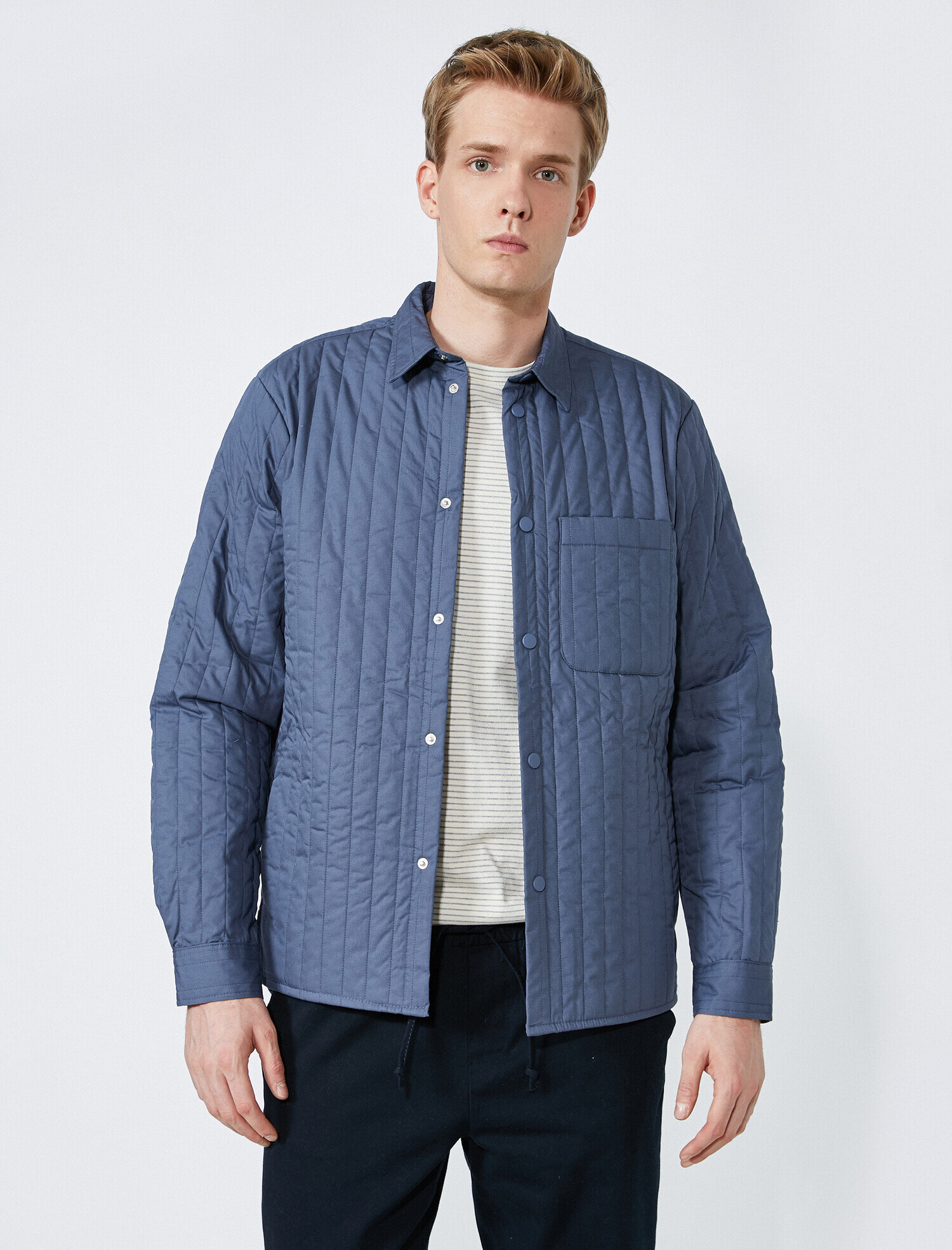 Gömlek Ceket Pamuklu