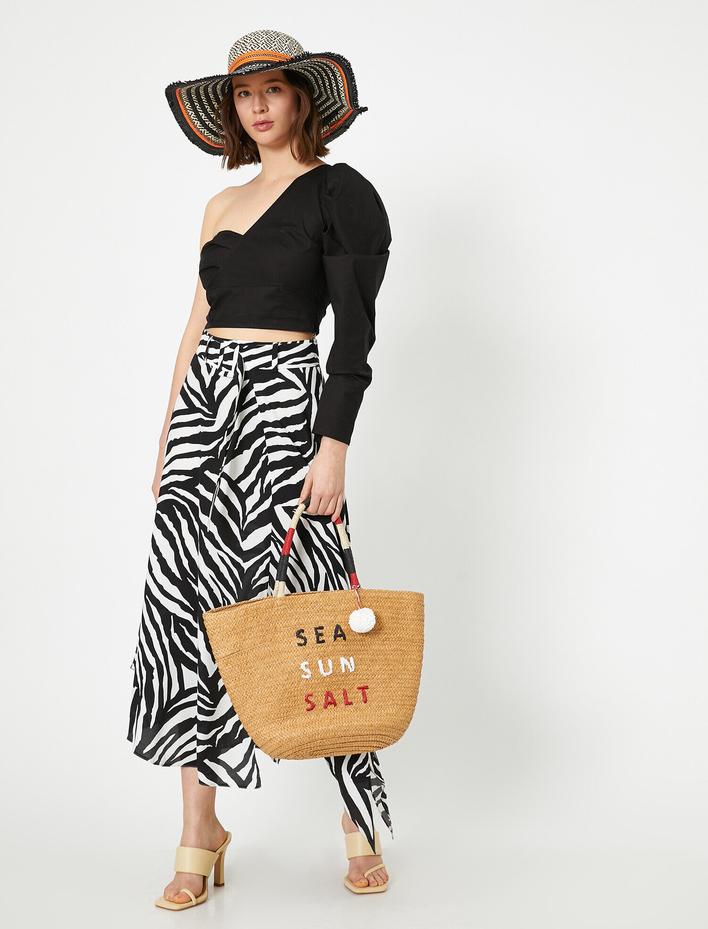  Skirtly Yours Styled by Melis Ağazat - Zebra Desenli Etek