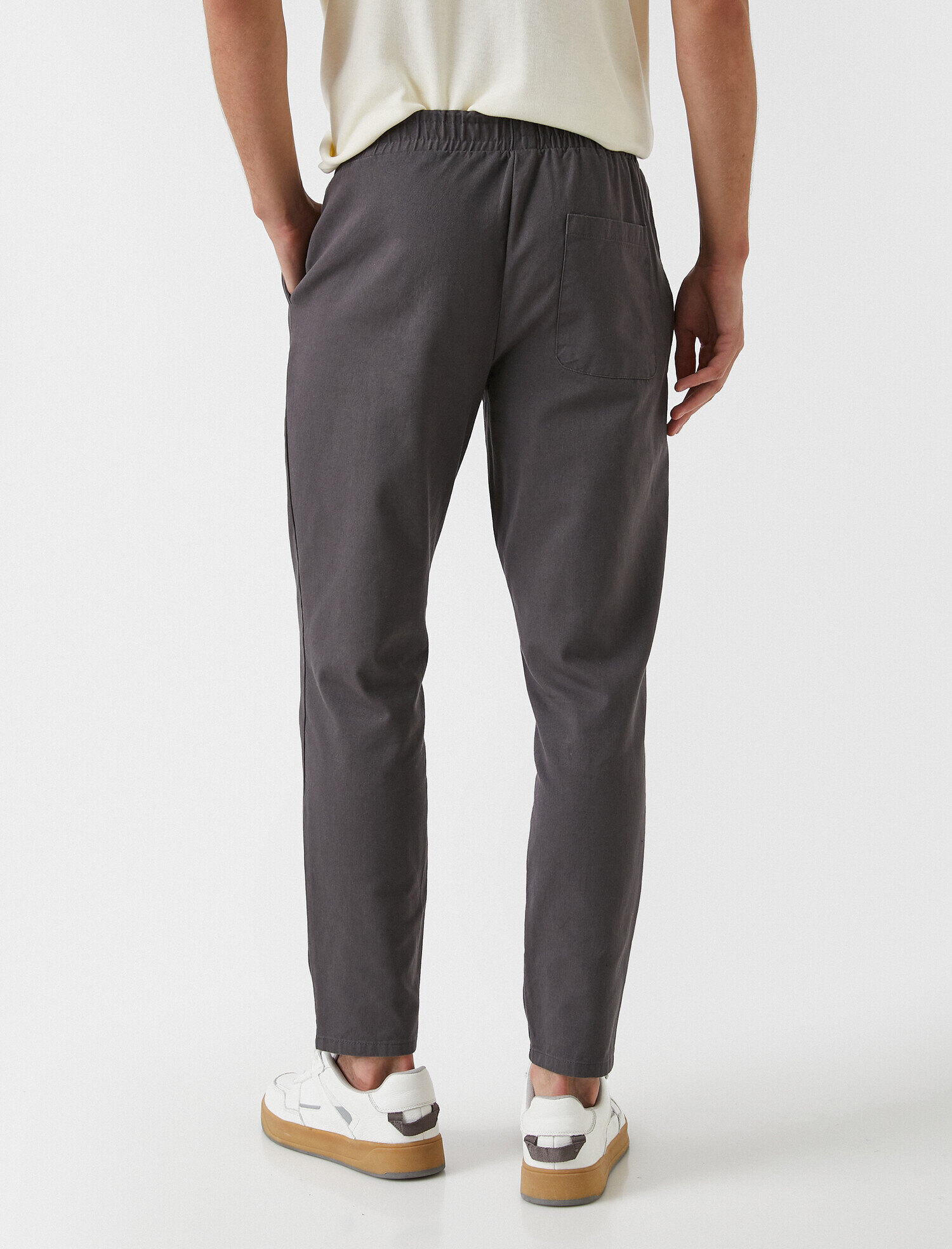   Tapered Fit Gabardin Pantolon