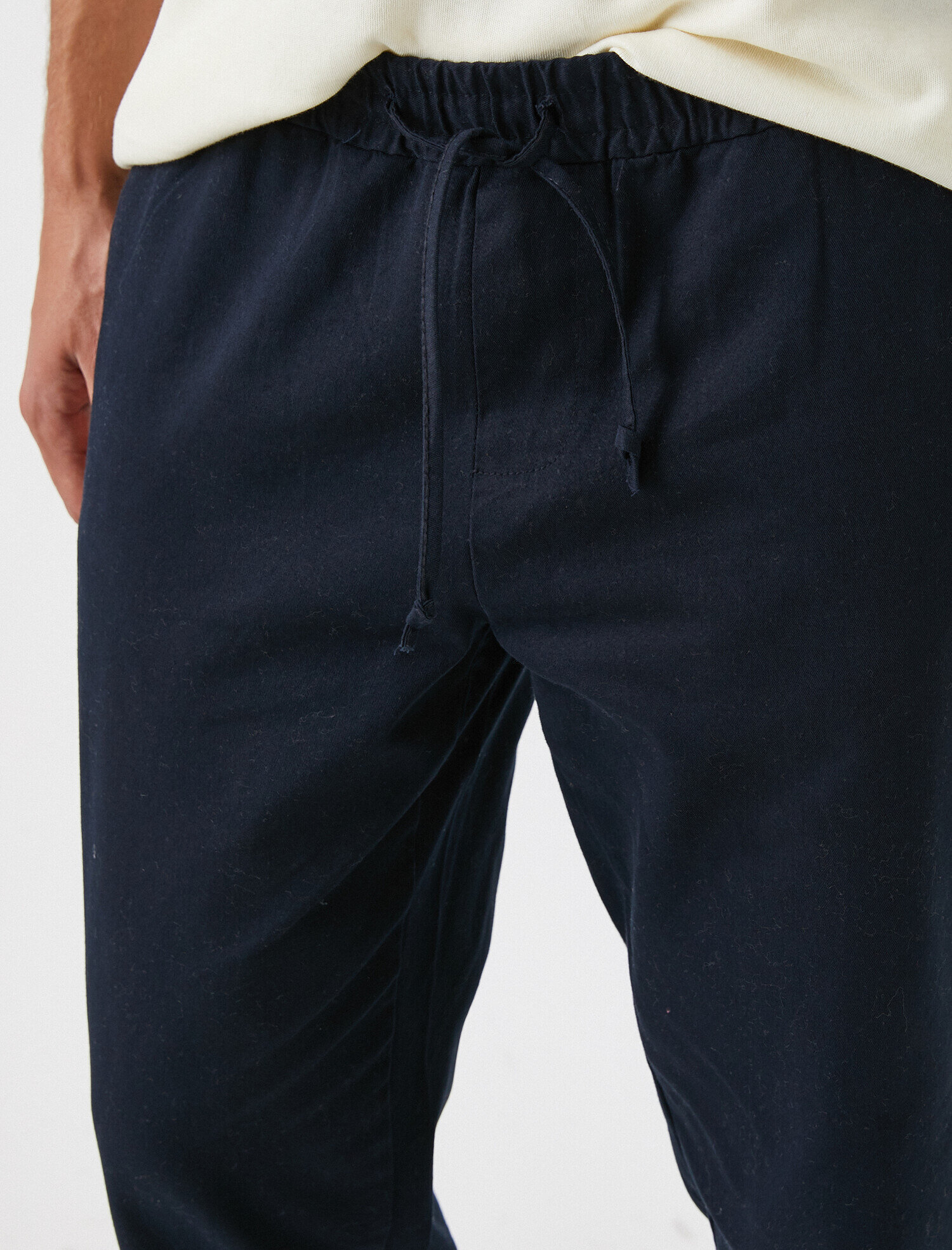 Tapered Fit Gabardin Pantolon