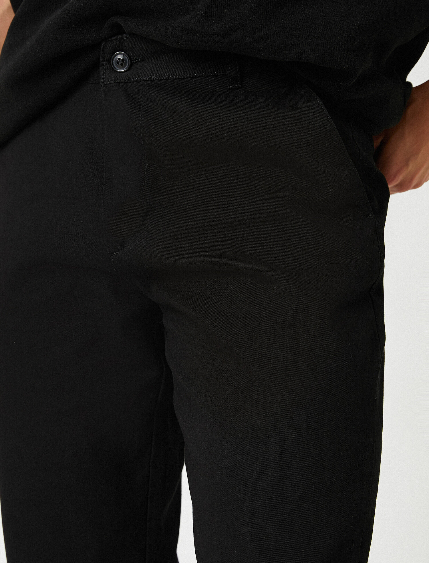   Skinny Gabardin Chino Pantolon Pamuklu