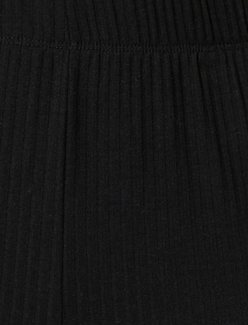   Geniş Paça Fitilli Pantolon
