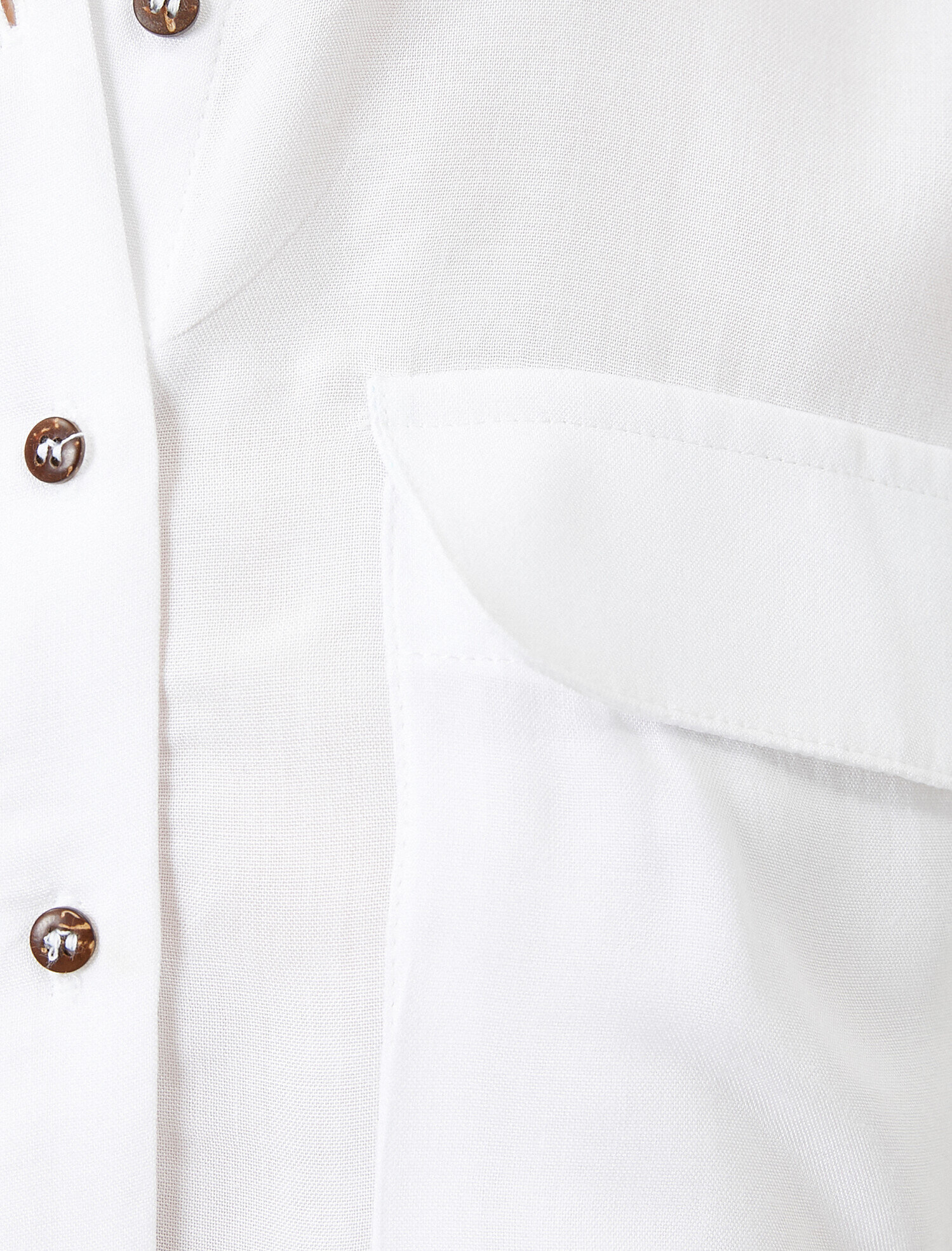   Kısa Kollu Cepli Gömlek