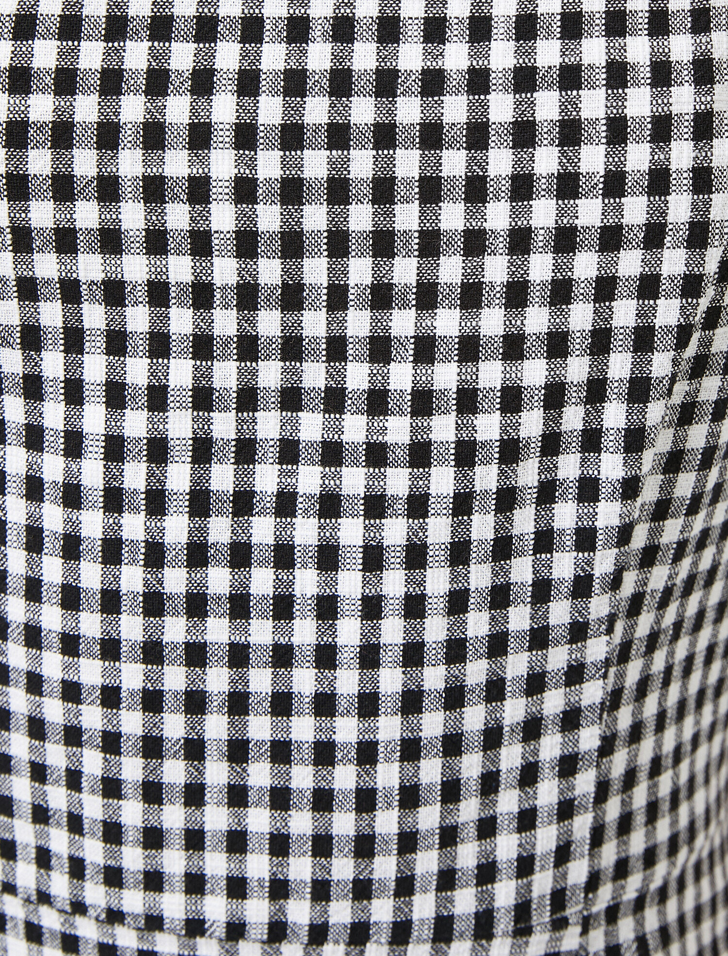   Ekoseli Dar Kesim İnce Askılı Elbise