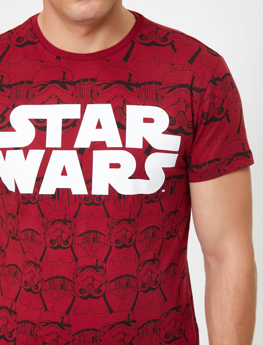   Star Wars Lisanslı Kısa Kollu Baskılı Tişört