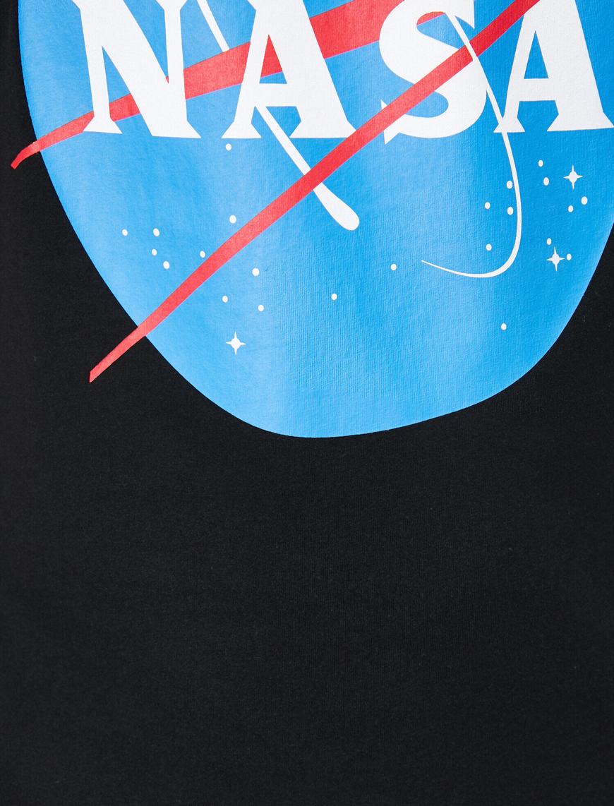   Nasa Lisanslı Baskılı Tişört