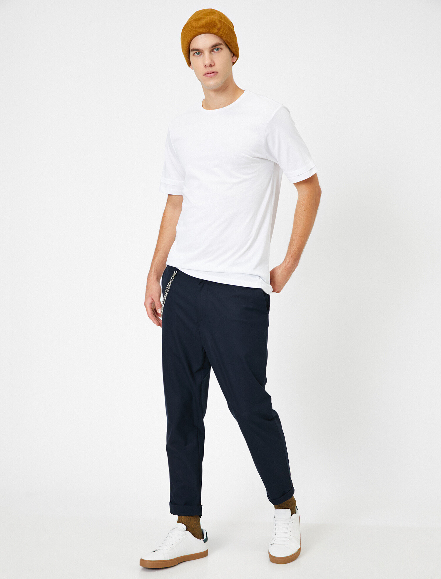   Bisiklet Yaka Tişört