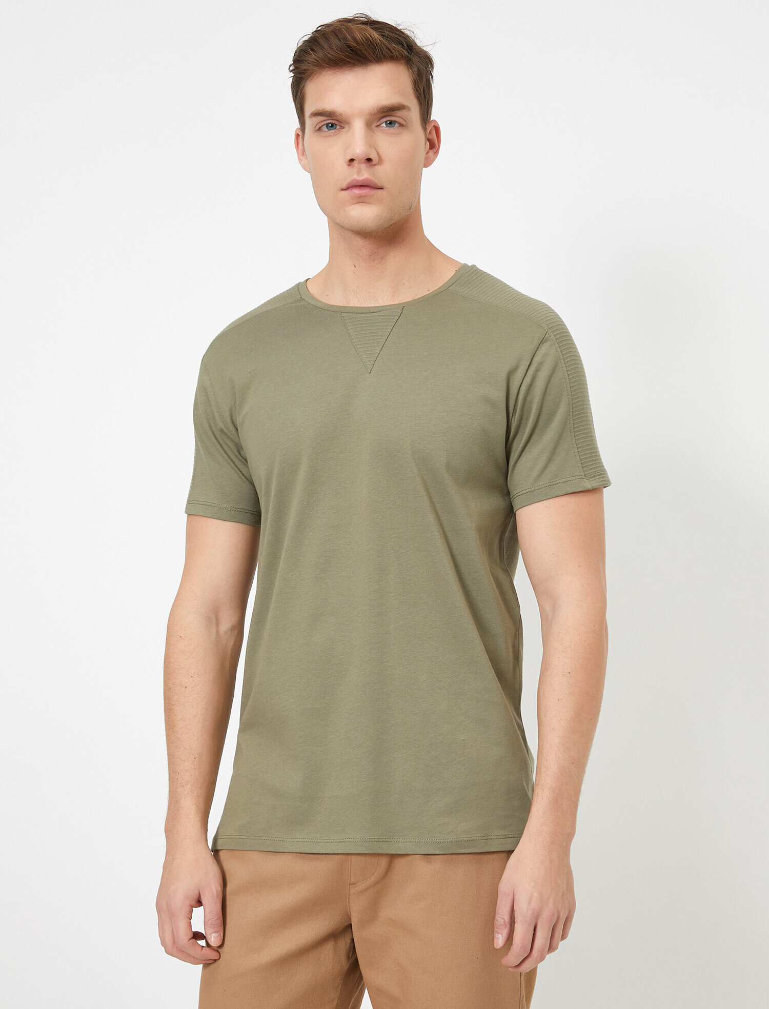   Bisiklet Yaka Tişört