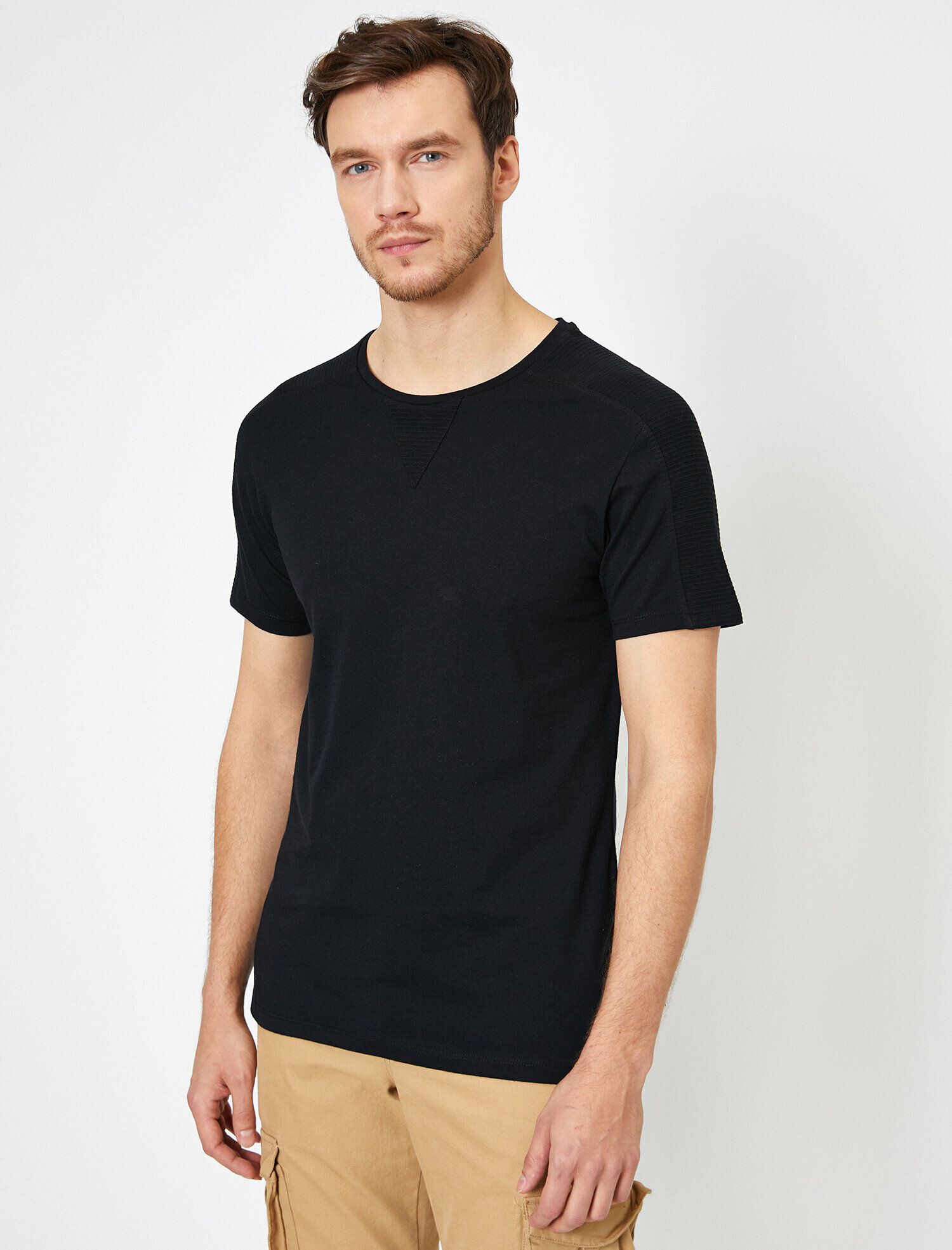 Bisiklet Yaka Tişört