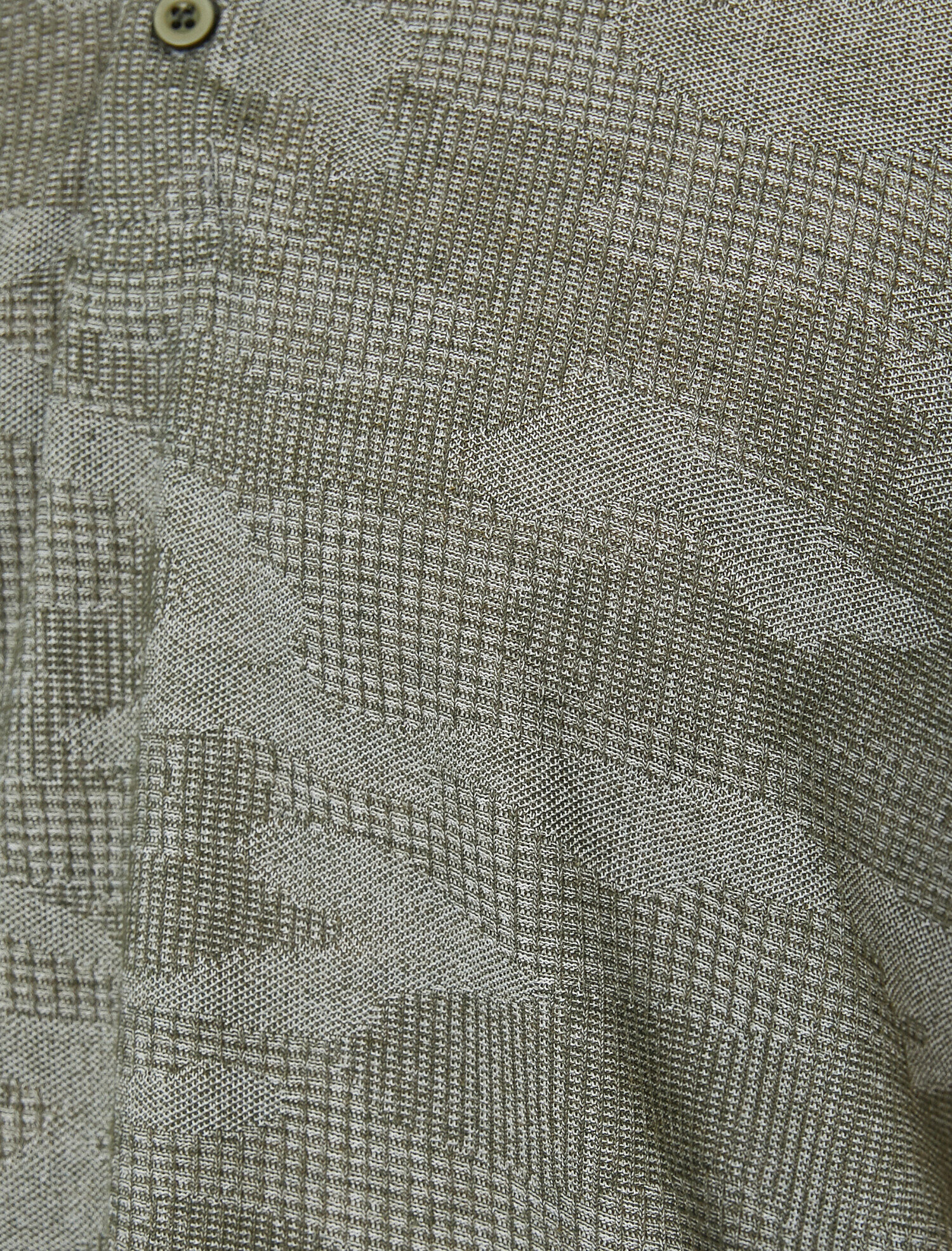 Polo Yaka Kısa Kollu Desenli Tişört