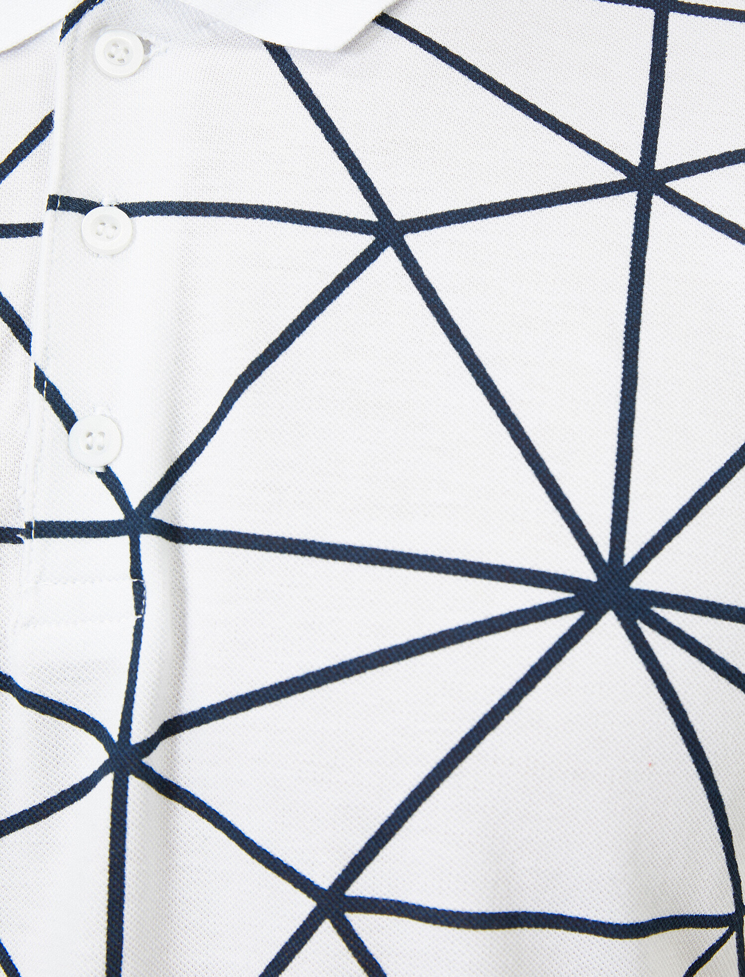   Polo Yaka Dar Kesim Tişört Baskılı