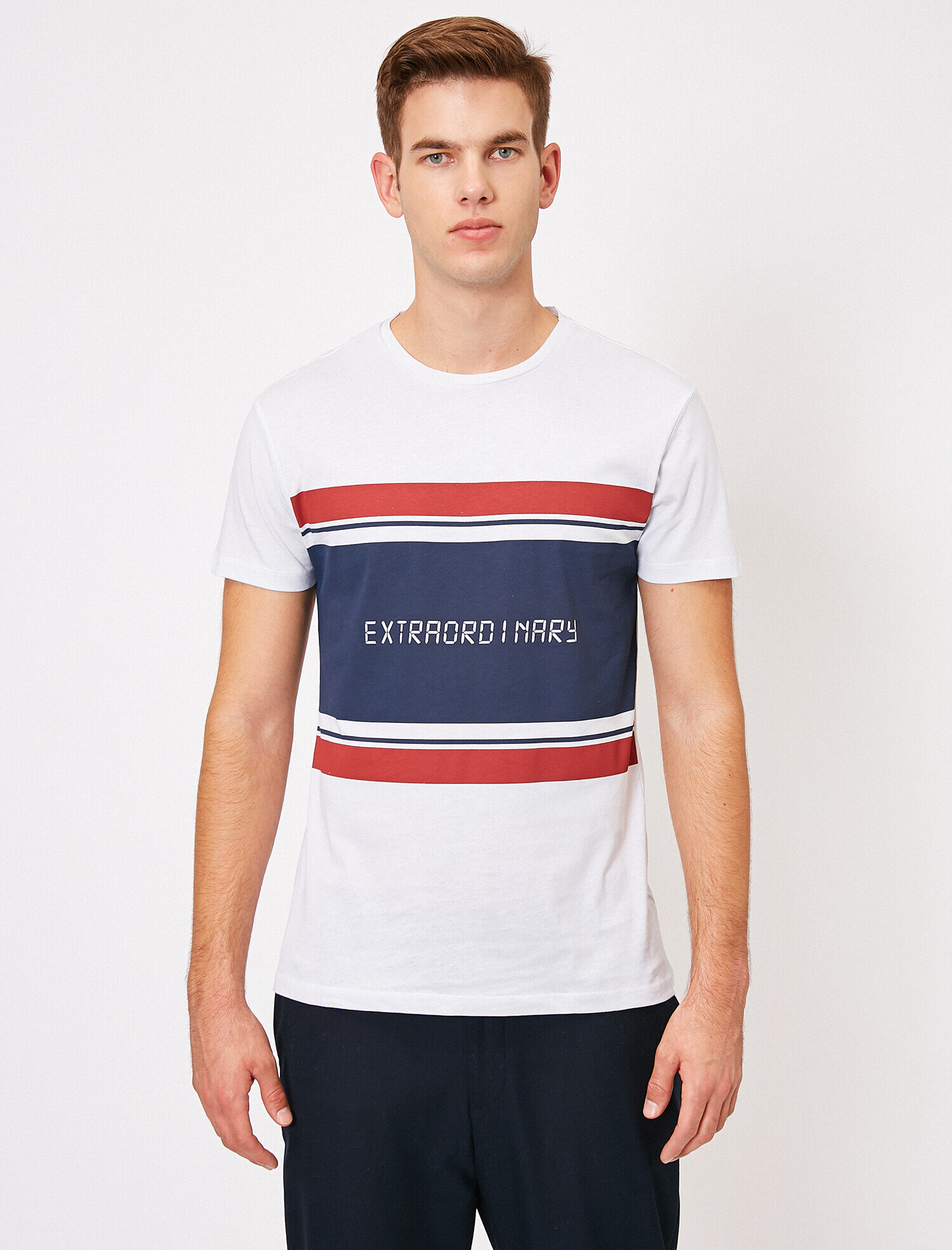   Baskılı Tişört Kısa Kollu