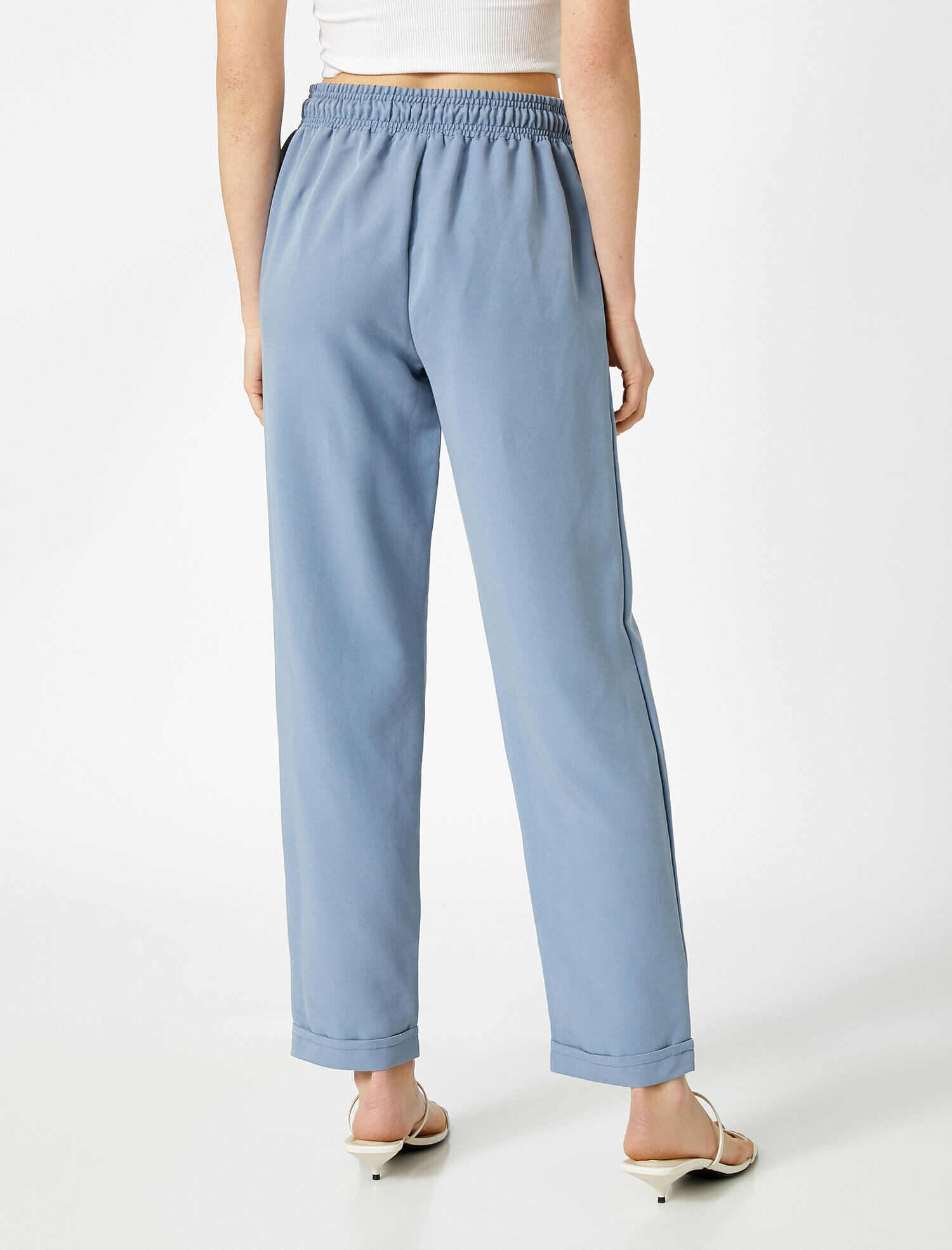   Belden Bağlamalı Pantolon