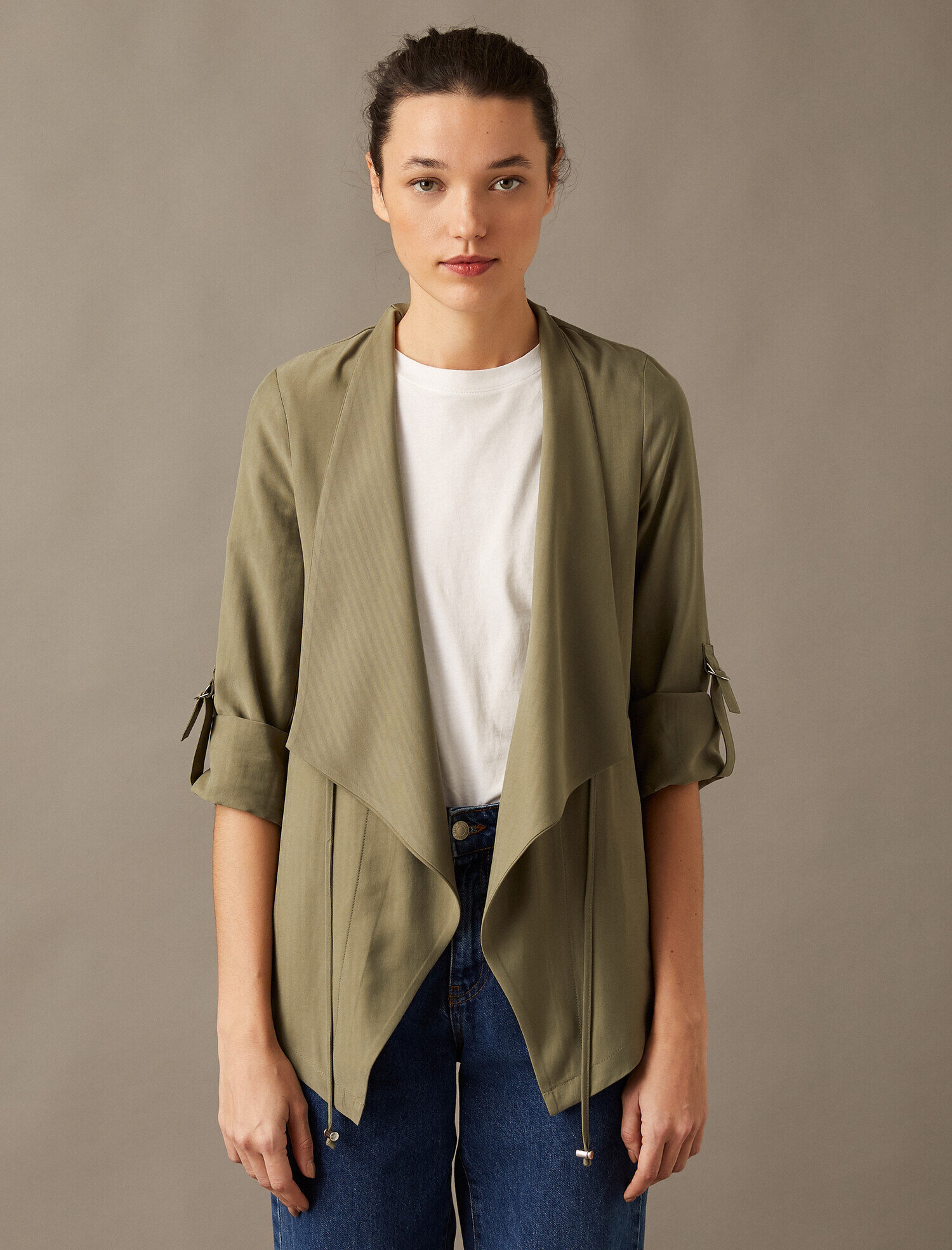   Beli Bağlamalı Ceket