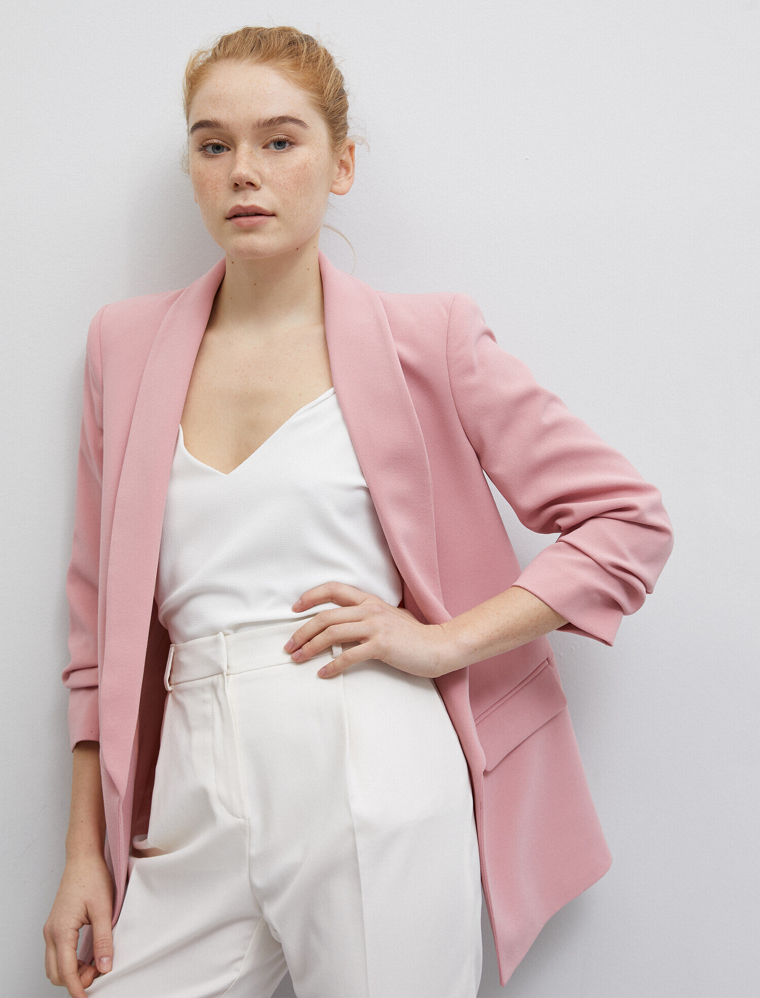 WOMEN FASHION Jackets Elegant discount 52% Pink S Zara blazer 