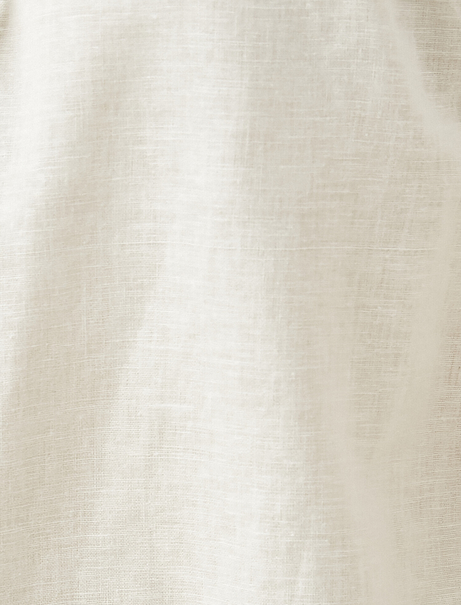 Omuz Açık Gömlek Kısa Kollu Fırfırlı Keten Karışımlı