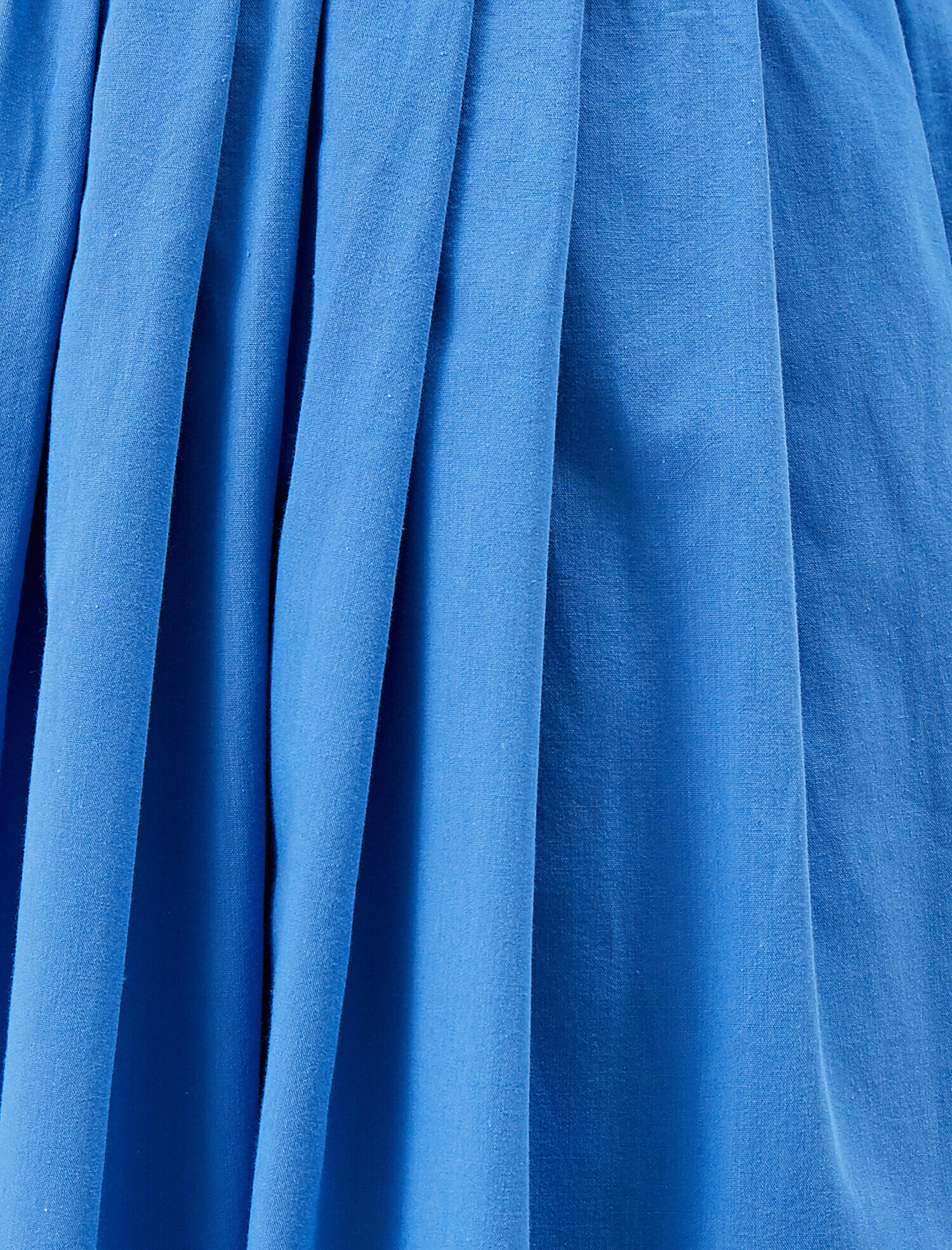   Pileli Etek Midi Pamuklu