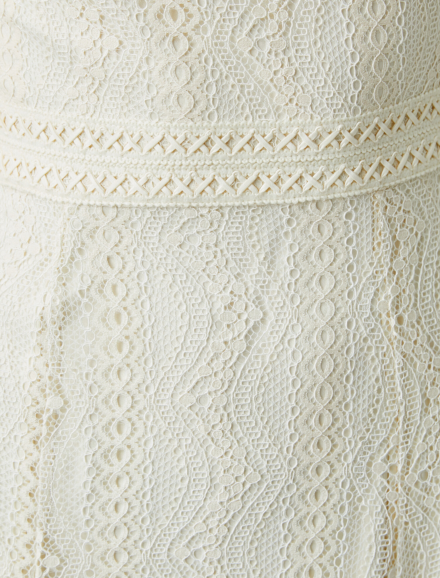   Dantelli Tek Omuz Elbise